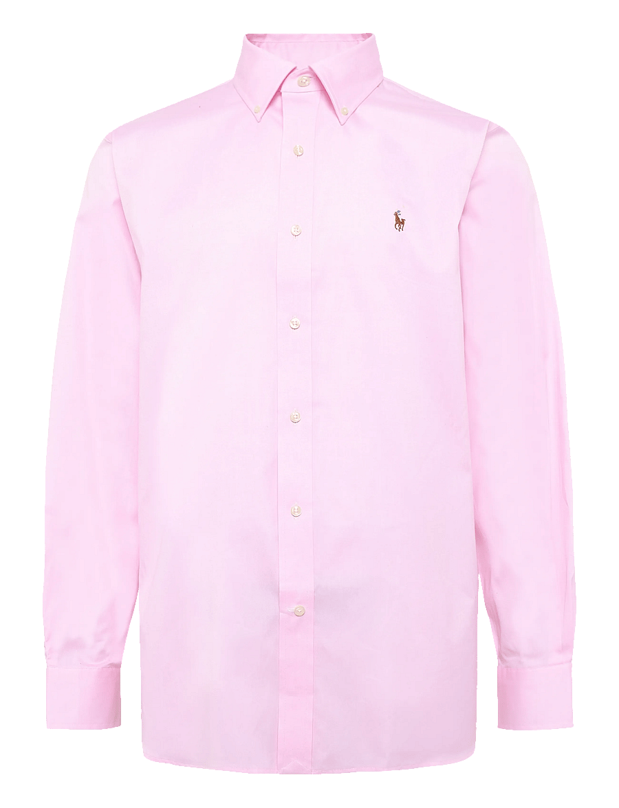 Polo Ralph Lauren - Custom Fit Pinpoint Oxford Shirt - oxford skjorter - 1021s pink/white - 1