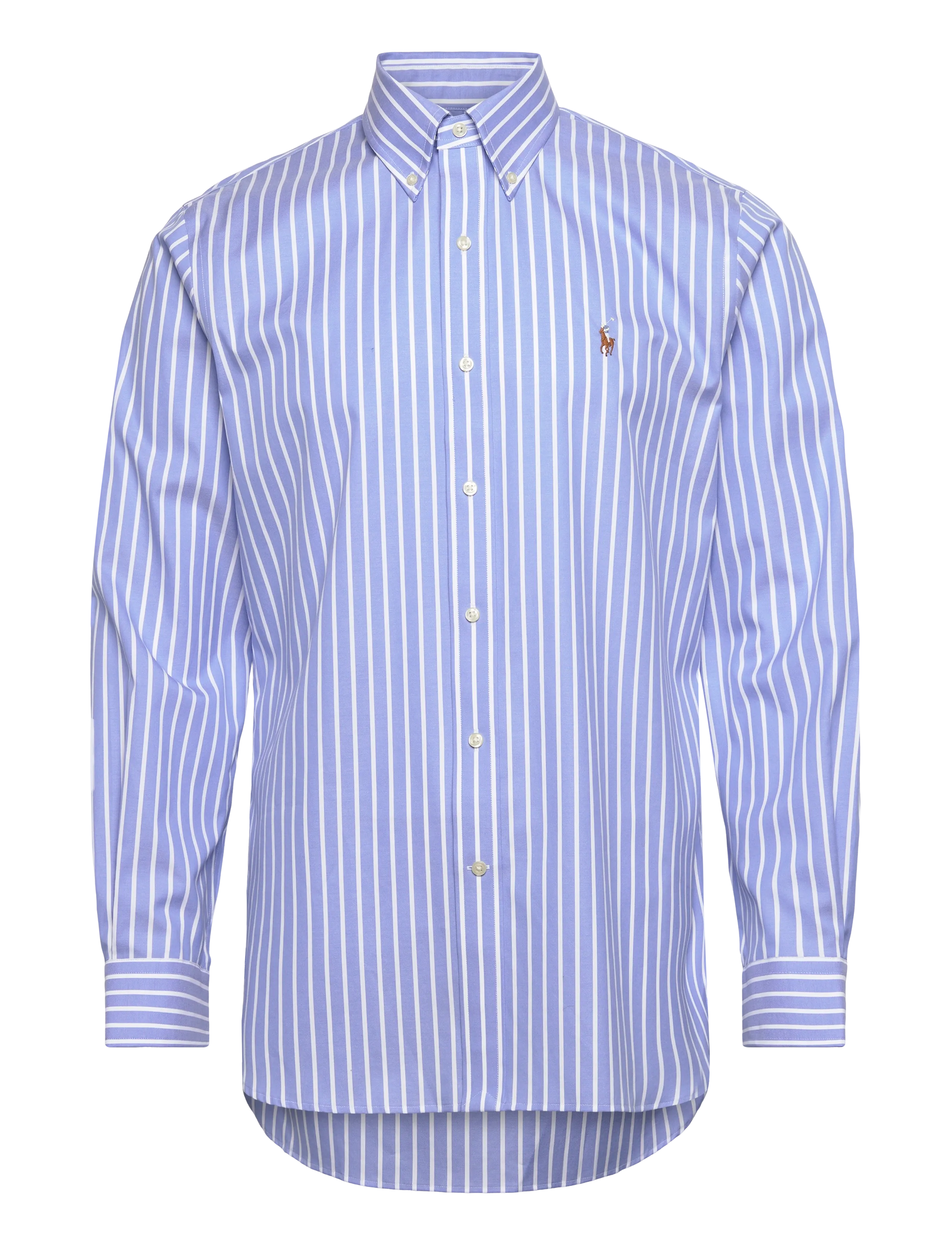 Custom Fit Striped Pinpoint Oxford Shirt - 5519A BLUE/WHITE