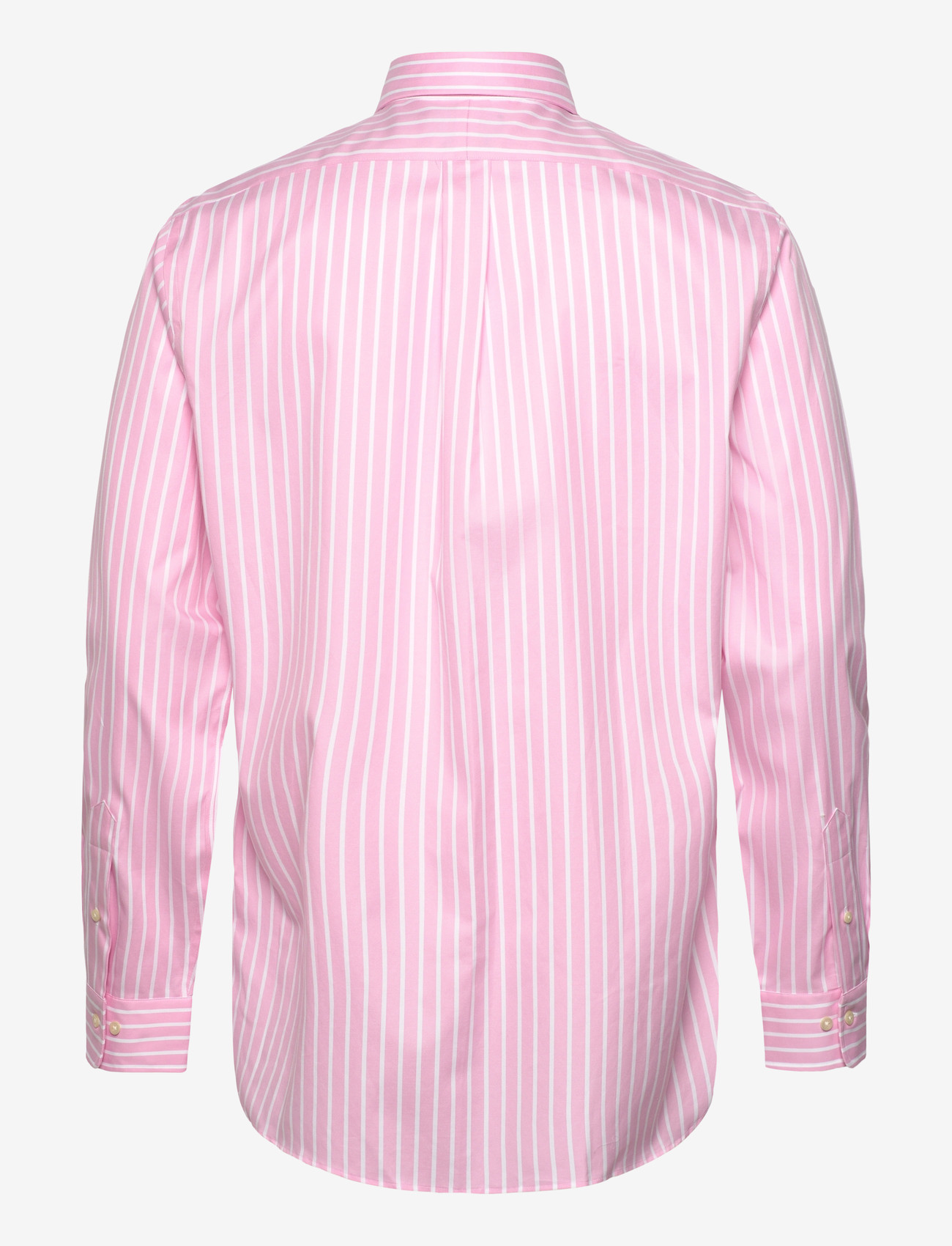 Polo Ralph Lauren - Custom Fit Striped Pinpoint Oxford Shirt - basic-hemden - 5519b pink/white - 1