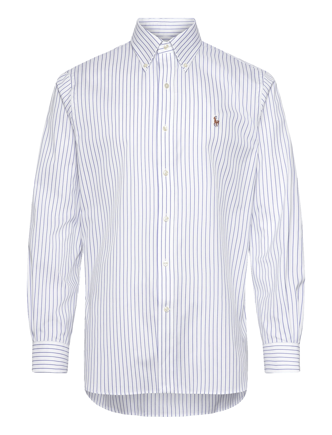 Polo Ralph Lauren | Custom Fit Striped Pinpoint Oxford Shirt | 40-41