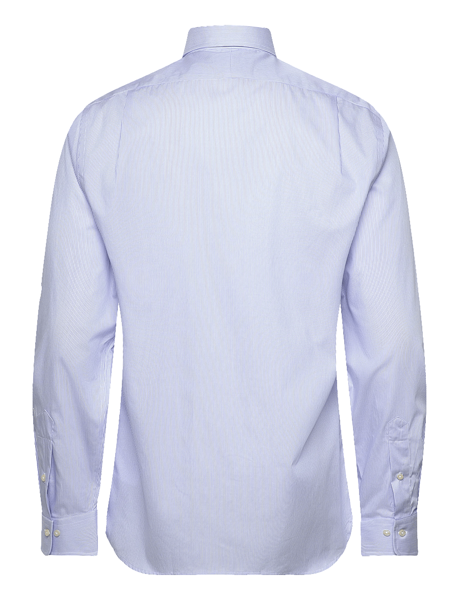 Polo Ralph Lauren - PUREPRESS POPLIN-SLESTPPCN - stribede skjorter - 3179b canvas blue - 1