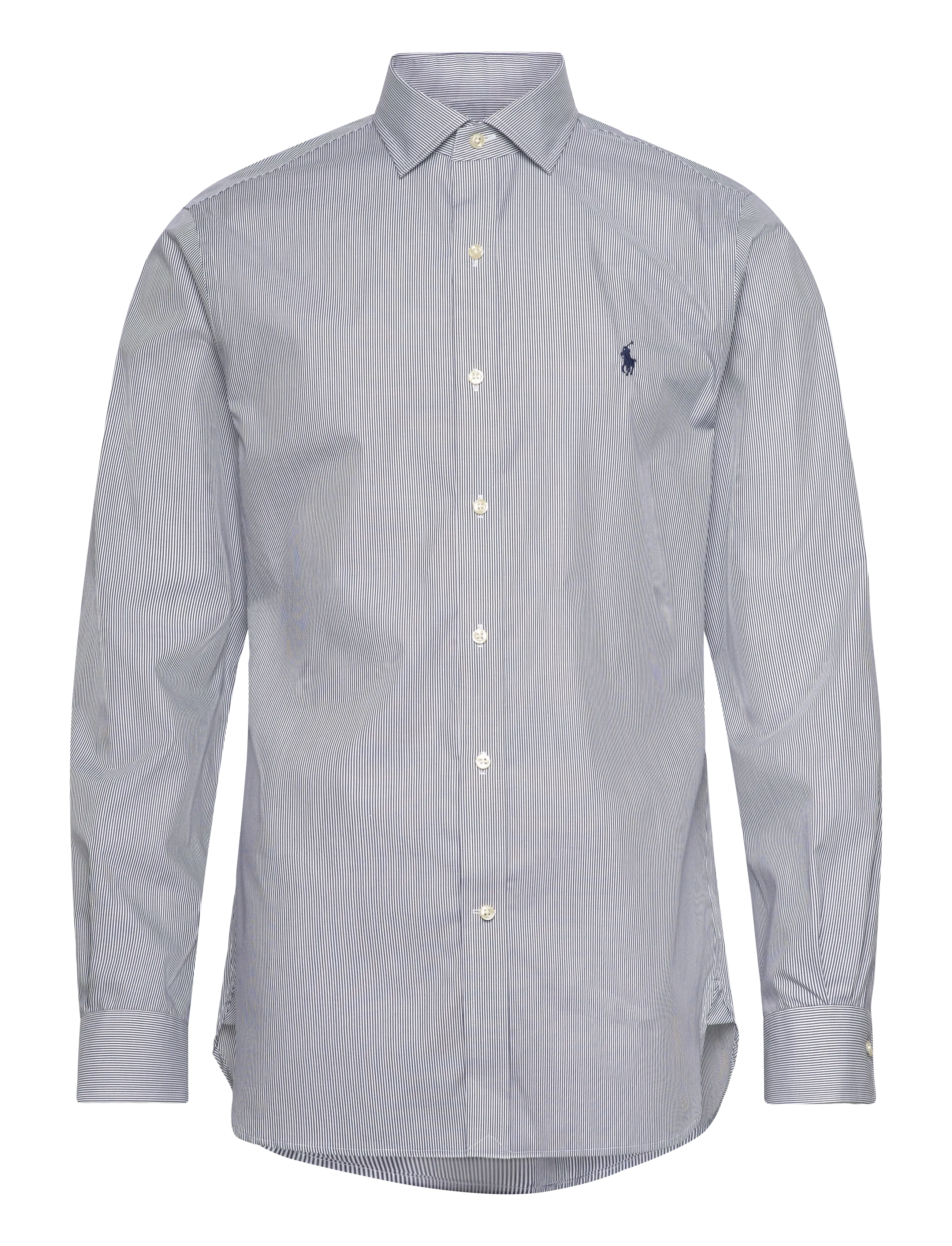 Polo Ralph Lauren Slim Fit Striped Poplin Shirt - Casual skjorter - 3179C NEW CLASSIC / grey