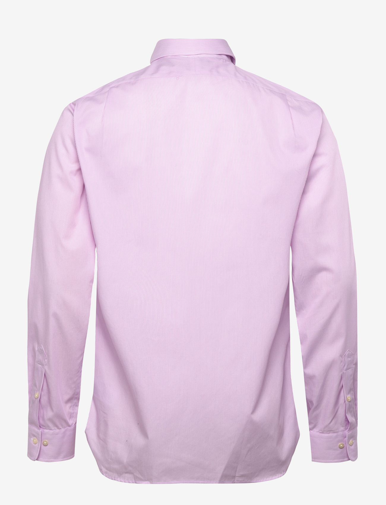 Polo Ralph Lauren - Slim Fit Striped Poplin Shirt - stribede skjorter - 3179 rose/white - 1
