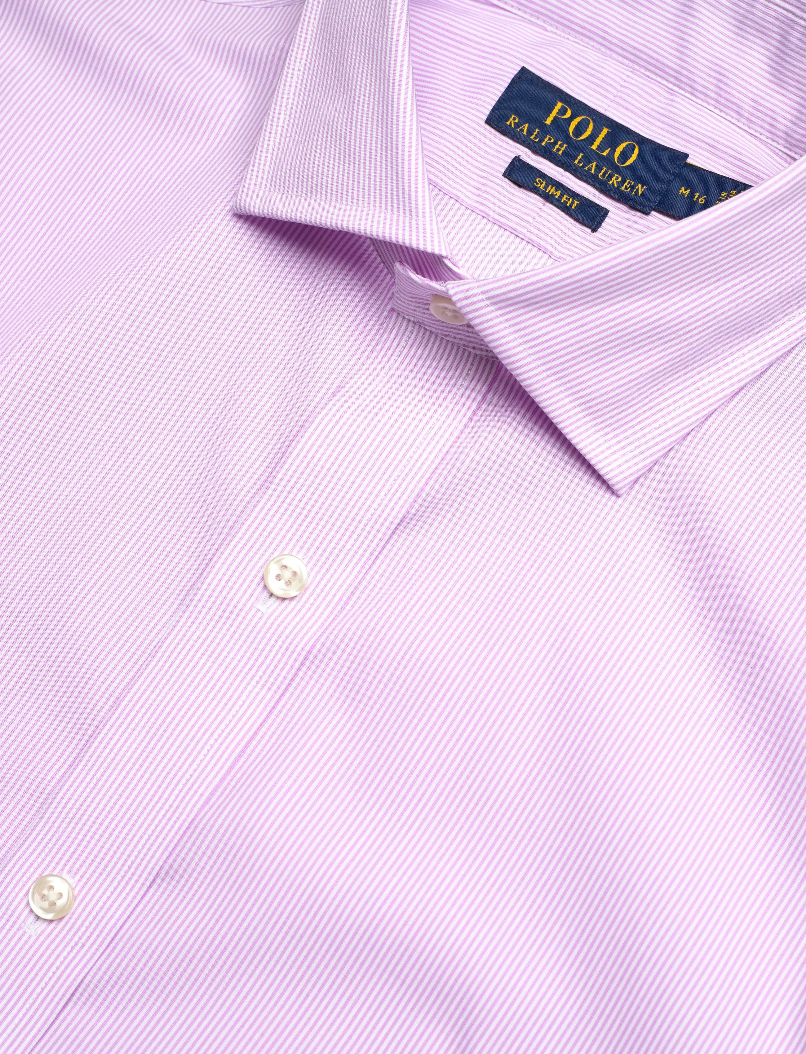Polo Ralph Lauren - PUREPRESS POPLIN-SLESTPPCN - casual skjorter - 3179 rose/white - 3