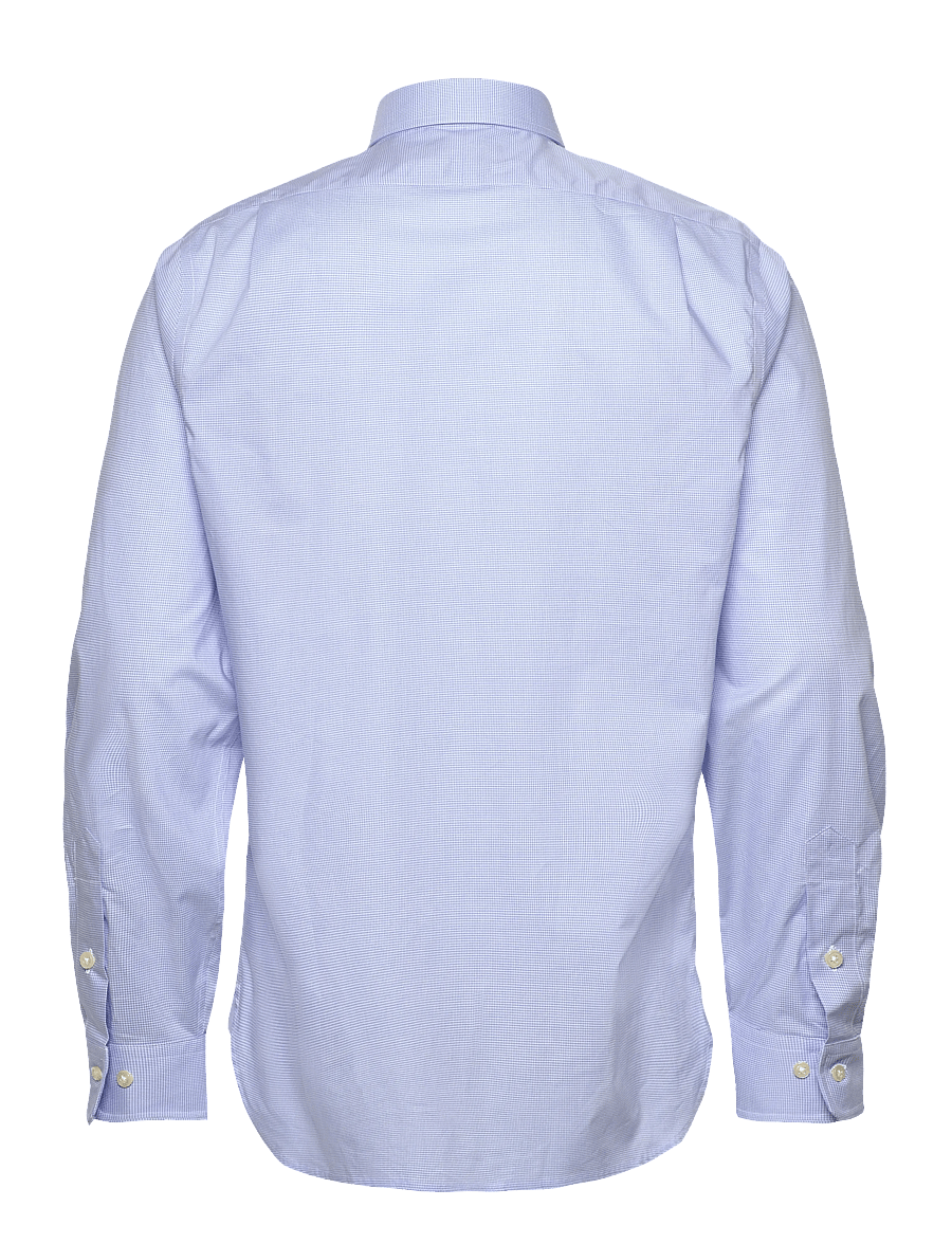Polo Ralph Lauren - Custom Fit Tattersall Poplin Shirt - vabaajasärgid - 7175a blue white - 1
