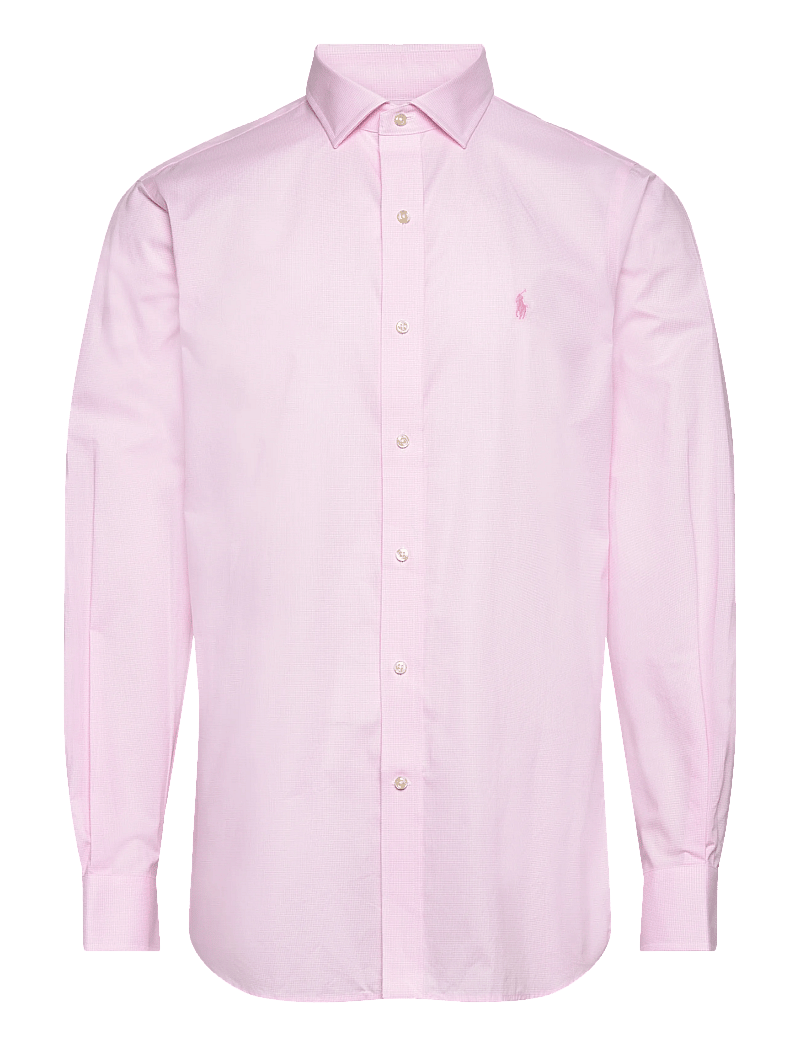 Polo Ralph Lauren - Custom Fit Tattersall Poplin Shirt - casual skjorter - 7175c carmel pink - 0