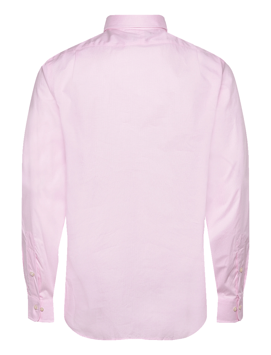 Polo Ralph Lauren - Custom Fit Tattersall Poplin Shirt - vabaajasärgid - 7175c carmel pink - 1