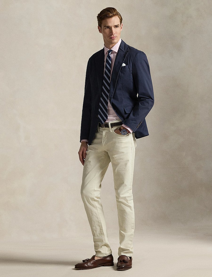 Polo Ralph Lauren - Custom Fit Tattersall Poplin Shirt - casual shirts - 7175c carmel pink - 0