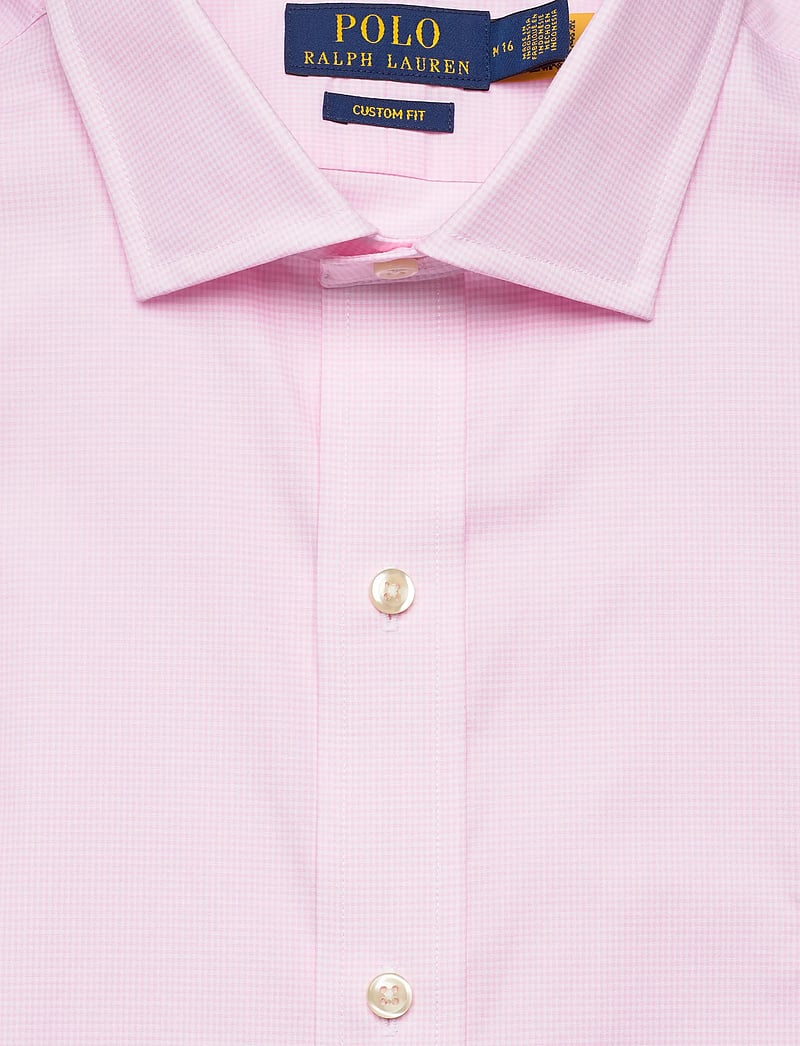 Polo Ralph Lauren - Custom Fit Tattersall Poplin Shirt - casual skjorter - 7175c carmel pink - 2