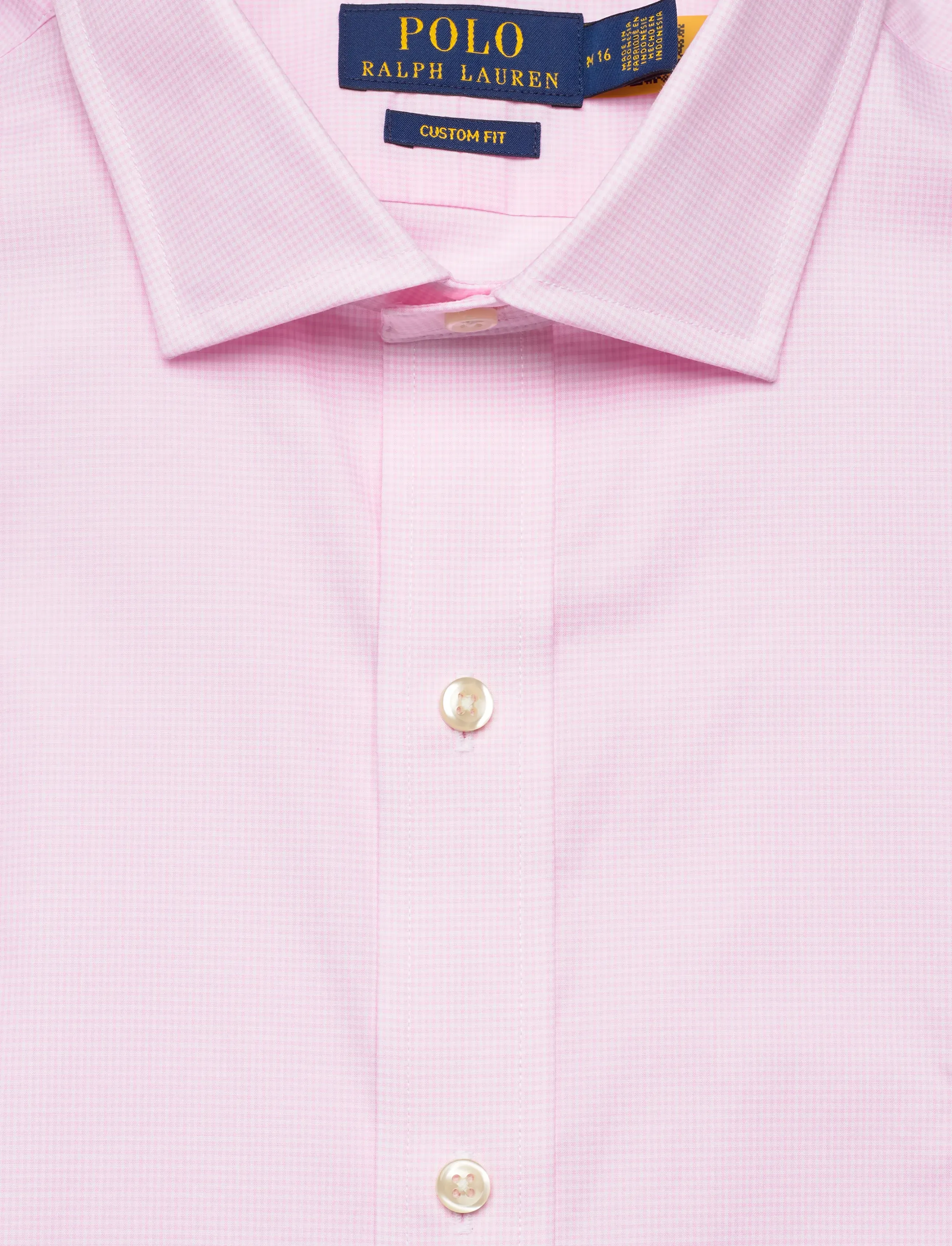Polo Ralph Lauren - Custom Fit Tattersall Poplin Shirt - vabaajasärgid - 7175c carmel pink - 2