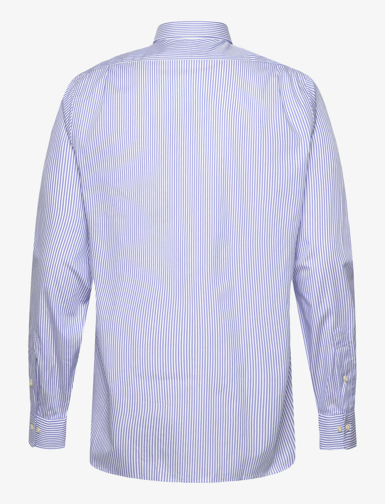 Polo Ralph Lauren - Custom Fit Striped Poplin Shirt - stribede skjorter - 3213b light blue - 1