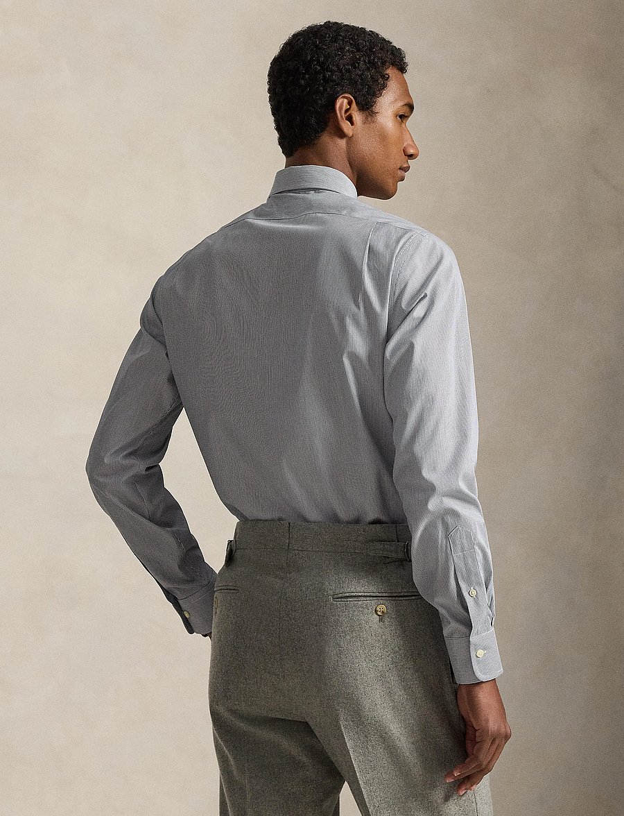 Polo Ralph Lauren - Custom Fit Striped Poplin Shirt - gestreifte hemden - 7174e new classic - 4