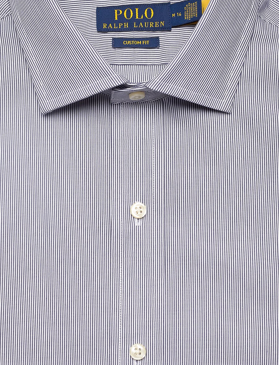 Polo Ralph Lauren - Custom Fit Striped Poplin Shirt - koszule w paski i prążki - 7174e new classic - 2