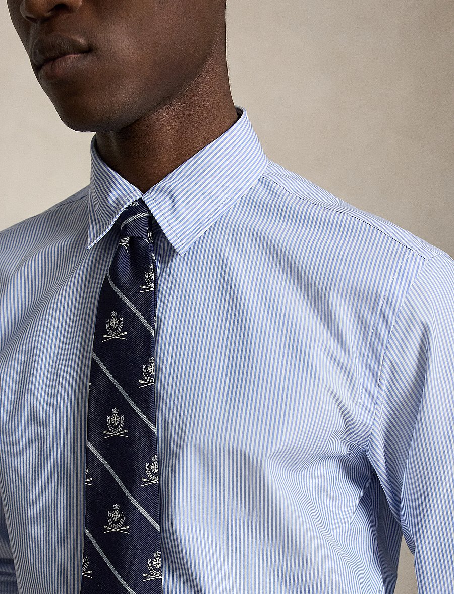 Polo Ralph Lauren - Custom Fit Striped Poplin Shirt - casual hemden - 6771 blue/white - 5