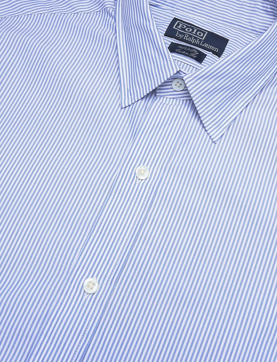 Polo Ralph Lauren - LUXURY POPLIN-CUPHLSTN - randiga skjortor - 6771 blue/white - 2