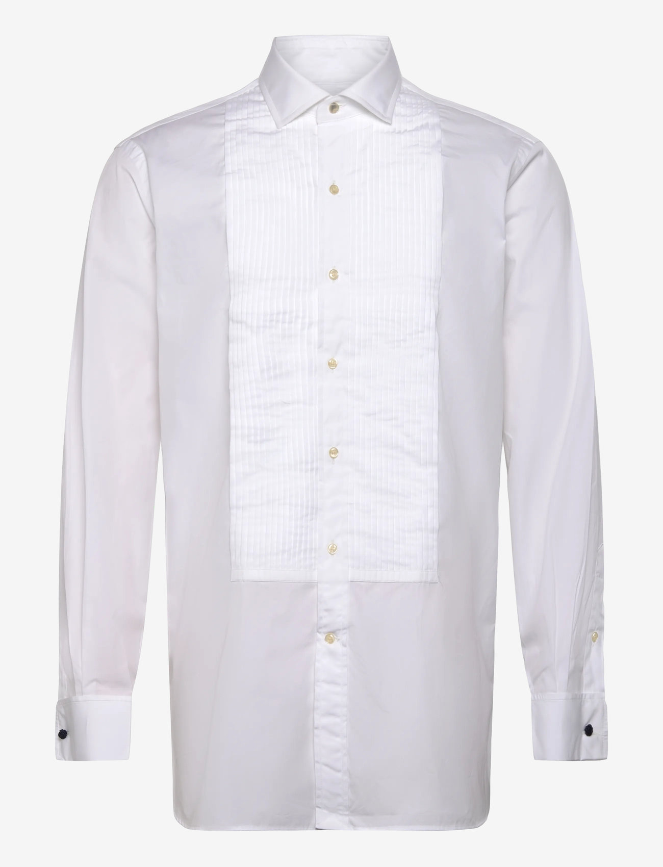 Polo Ralph Lauren - Classic Fit French Cuff Tuxedo Shirt - basic skjortor - white - 1