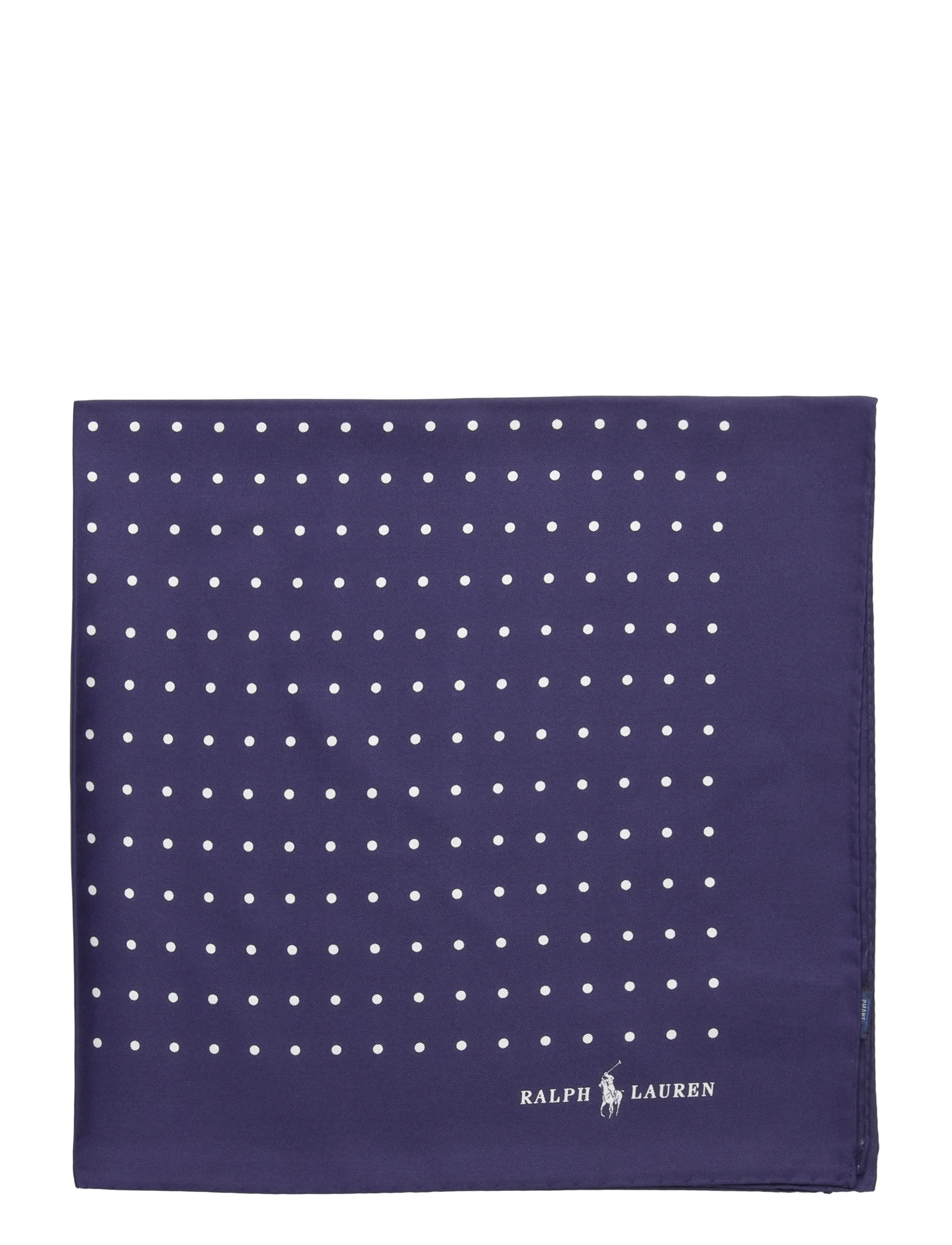 Polo Ralph Lauren - Polka-Dot Silk Twill Bandanna - navy - 1