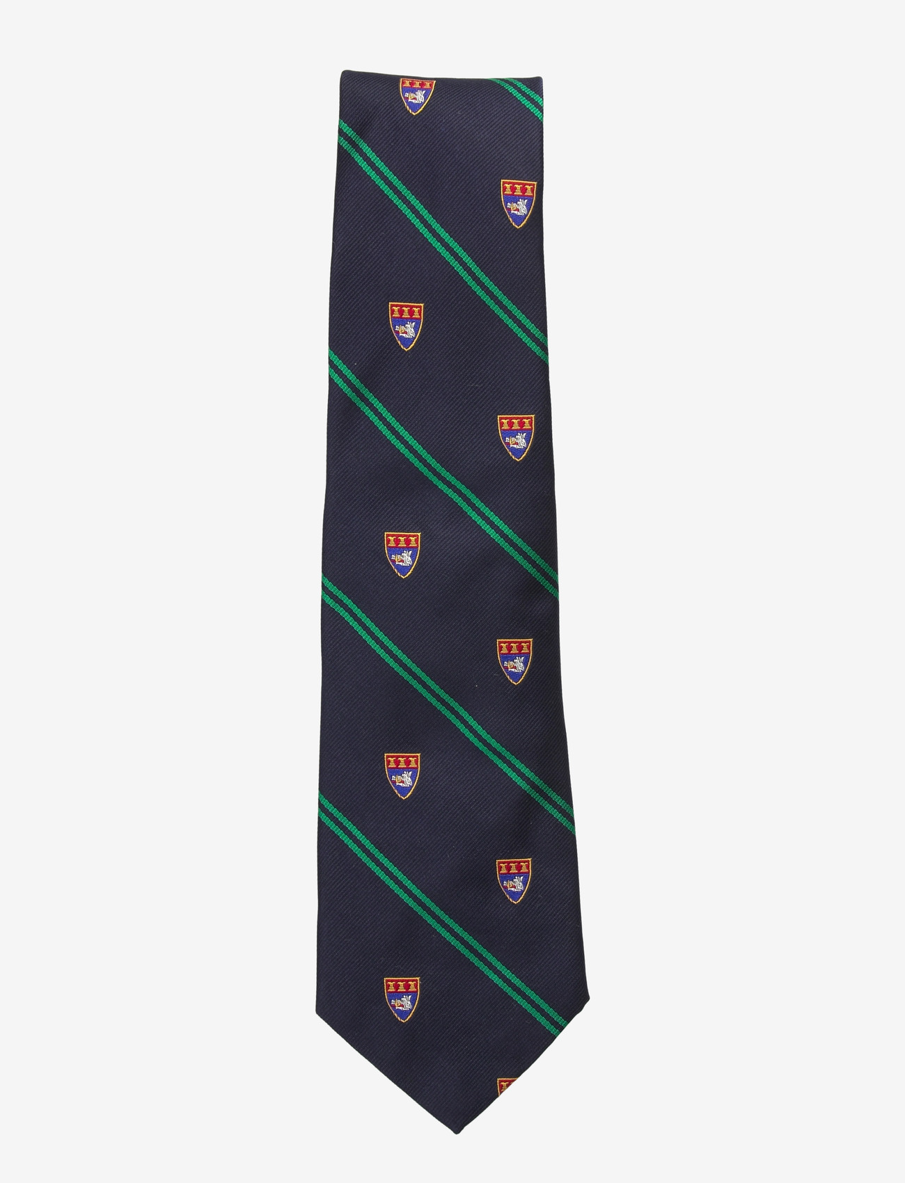 Polo Ralph Lauren - Striped Silk Club Tie - krawatten - navy/green - 0