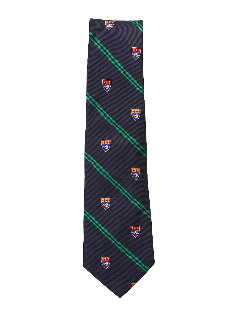 Polo Ralph Lauren - Striped Silk Club Tie - krawatten - navy/green - 0