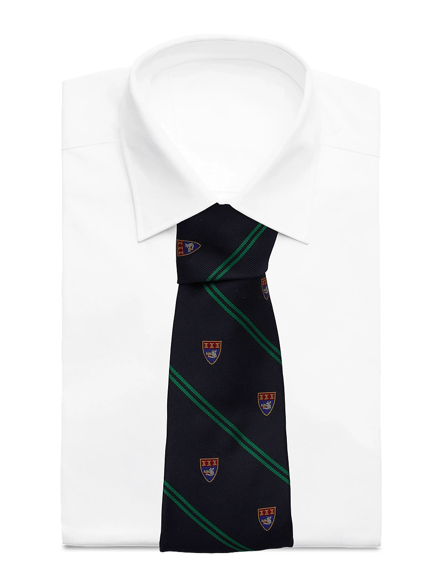 Polo Ralph Lauren - Striped Silk Club Tie - slips - navy/green - 1