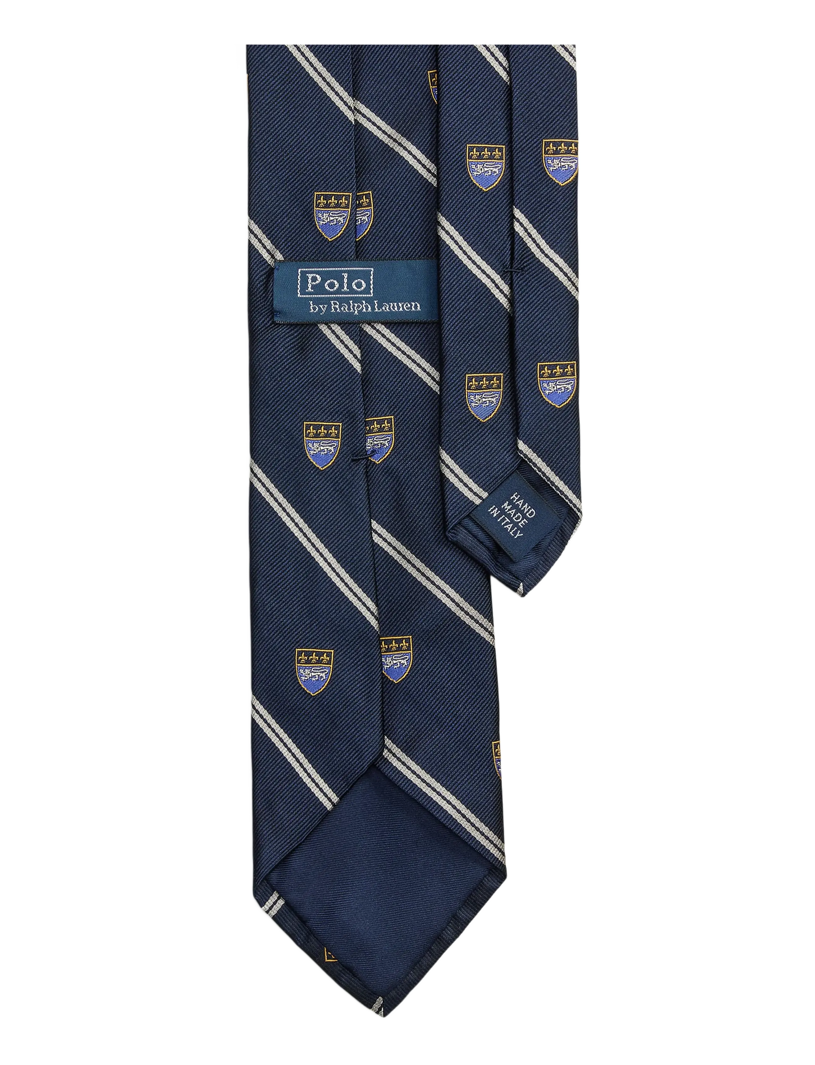 Polo Ralph Lauren - Striped Silk Club Tie - navy - 1