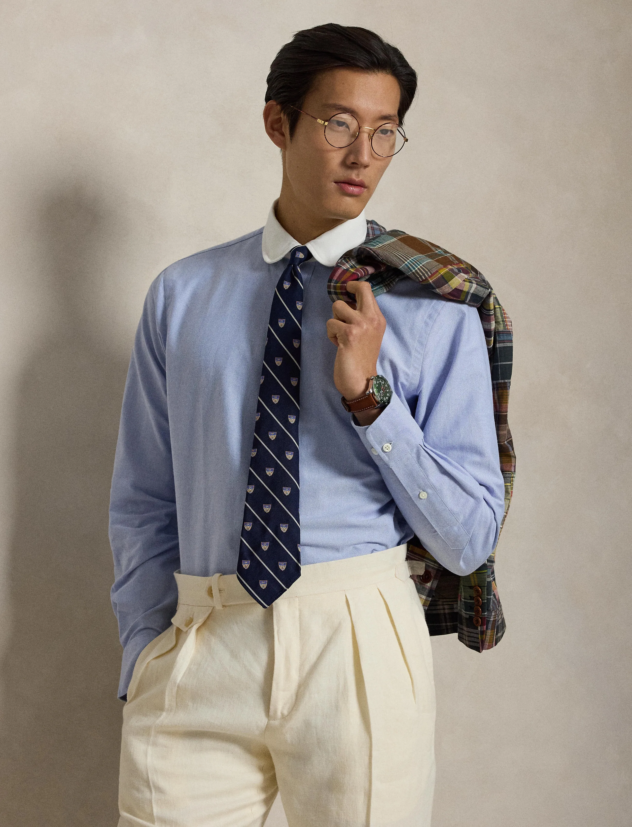 Polo Ralph Lauren ORGANIC OXFORD-WVN-SHIRT - New arrivals - BSR BLUE / blue