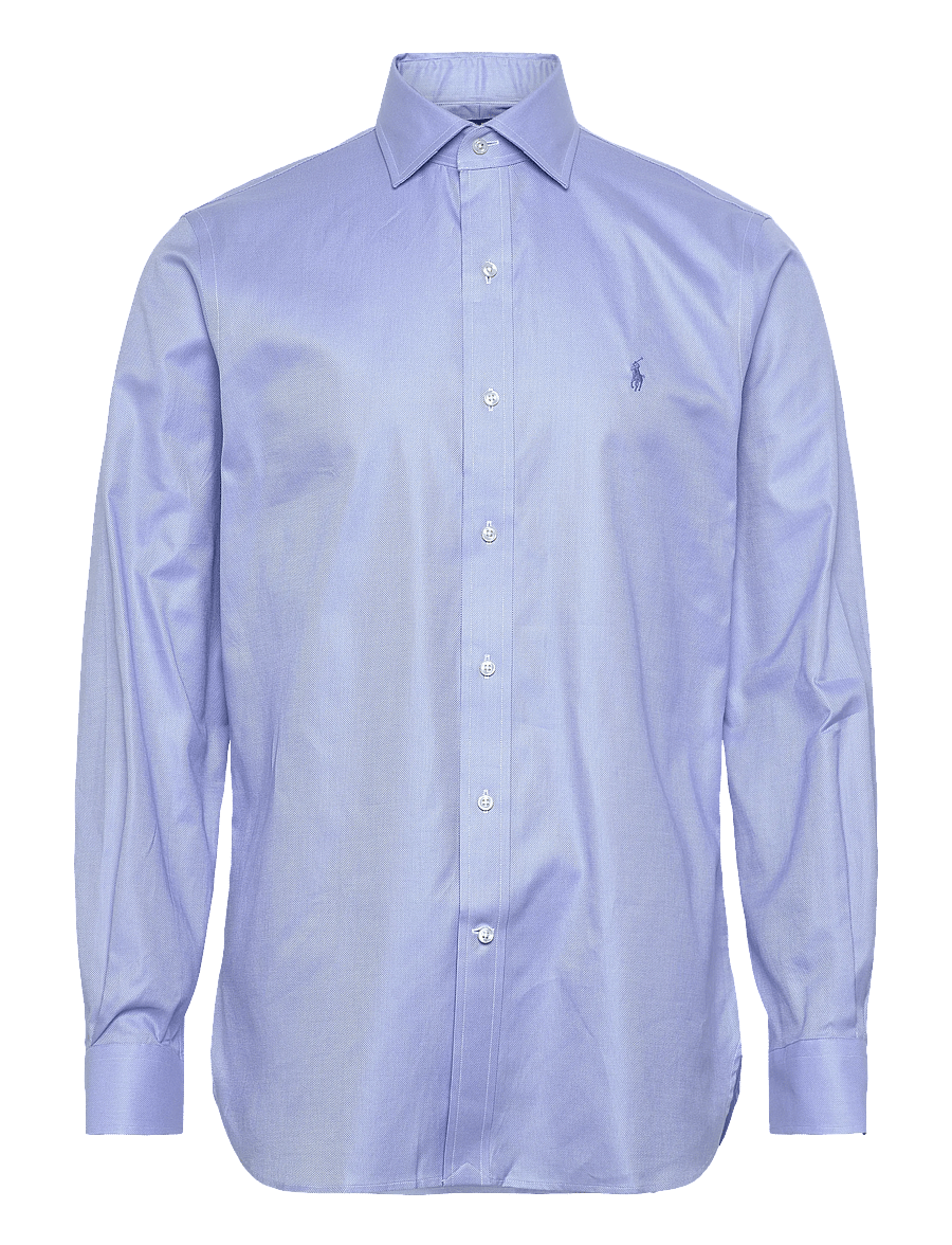 Polo Ralph Lauren - Custom Fit Textured Shirt - oxford-hemden - 7184a light blue - 0