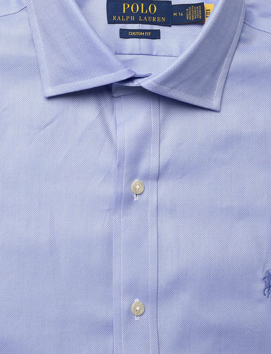Polo Ralph Lauren - Custom Fit Textured Shirt - oxford-hemden - 7184a light blue - 2