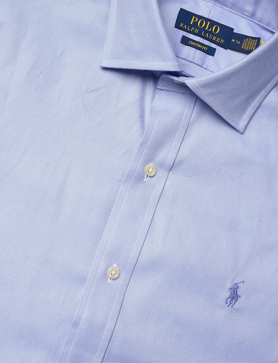 Polo Ralph Lauren - Custom Fit Textured Shirt - oxford-hemden - 7184a light blue - 3