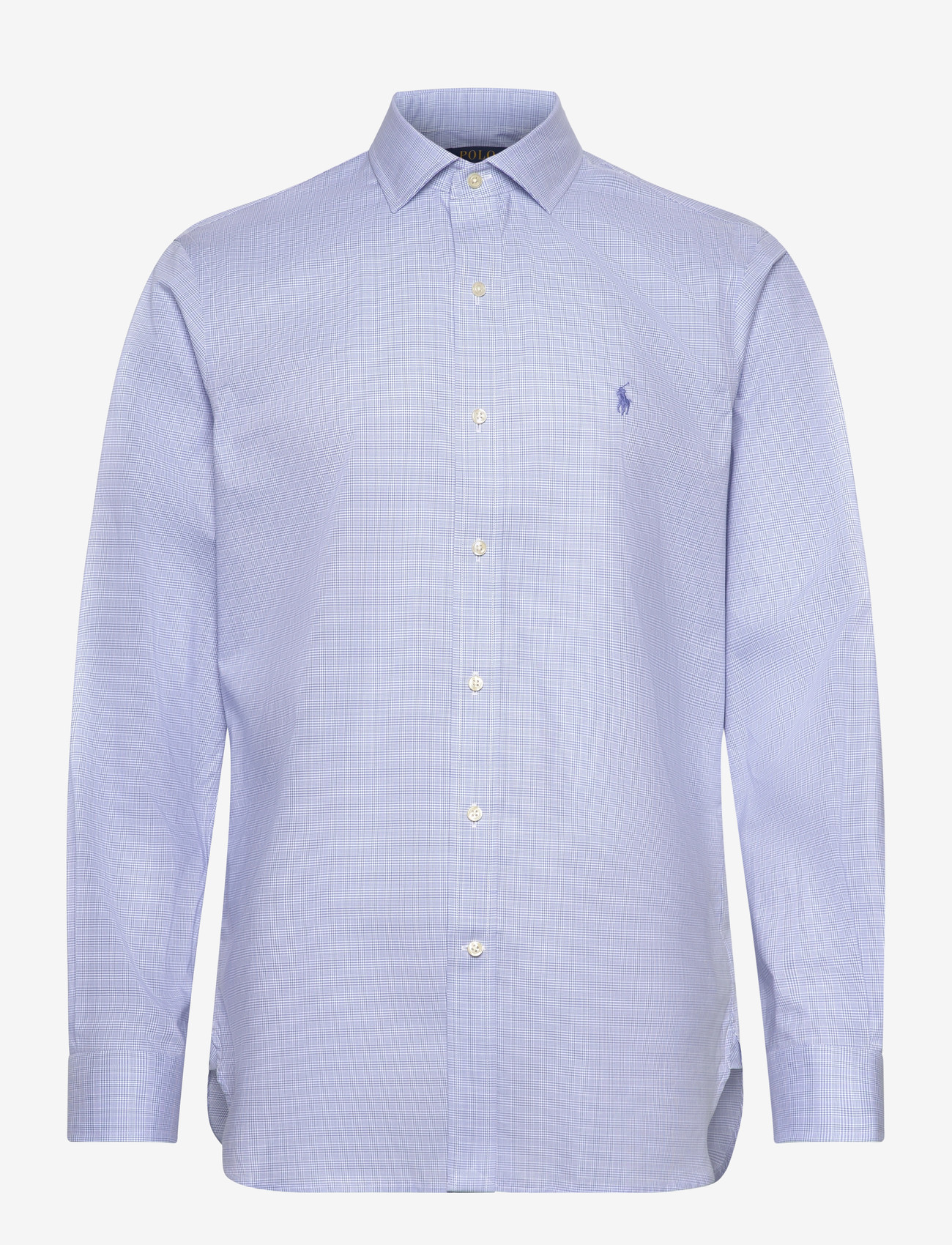 Polo Ralph Lauren - Custom Fit Stretch Poplin Shirt - oxford-hemden - 7176a blue white - 0