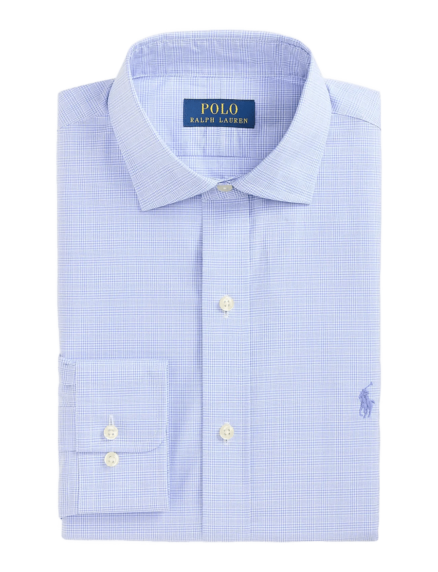 Polo Ralph Lauren - Custom Fit Stretch Poplin Shirt - oxford-hemden - 7176a blue white - 1