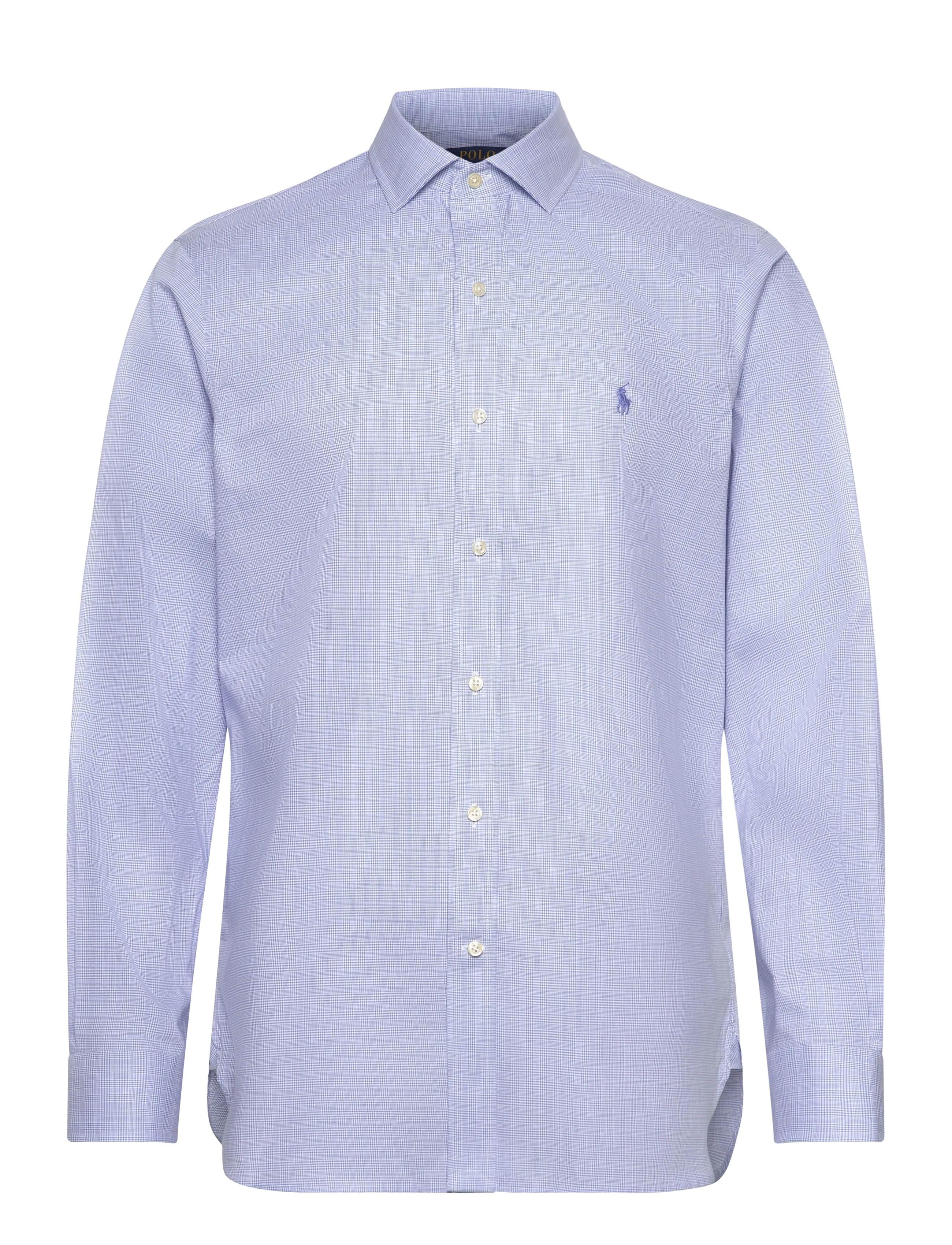 Polo Ralph Lauren Custom Fit Stretch Poplin Shirt - 4 for 3 - 7176A BLUE WHITE / blue