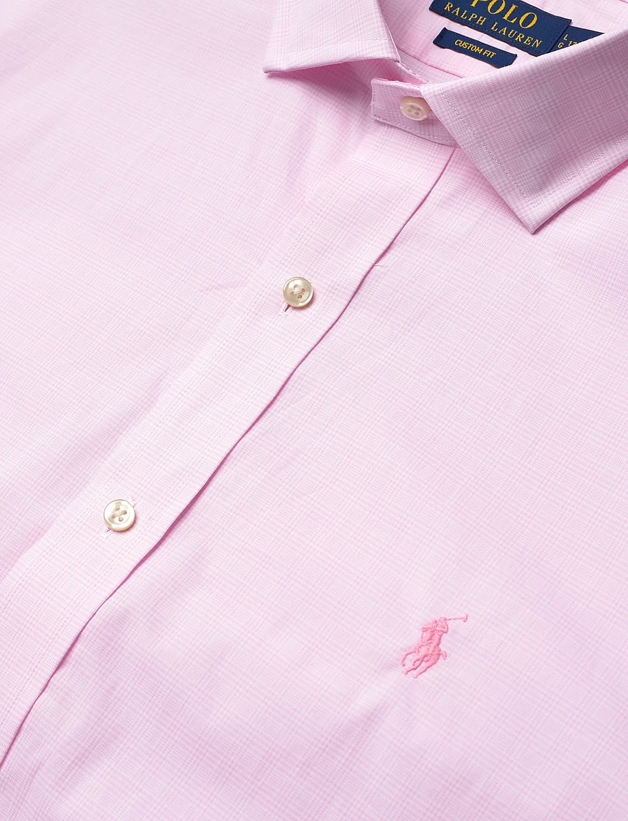 Polo Ralph Lauren - Custom Fit Stretch Poplin Shirt - oxford-hemden - 7176c carmel pink - 5