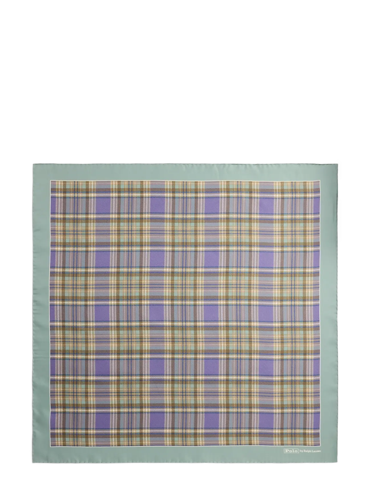 Polo Ralph Lauren - Plaid Silk Square Scarf - achetez selon l'occasion - multi - 1