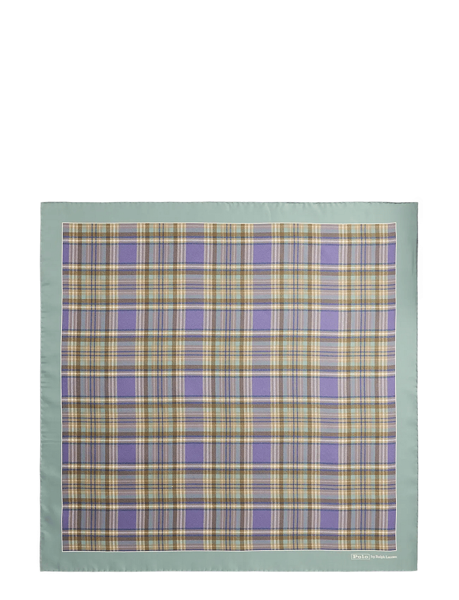 Polo Ralph Lauren - Plaid Silk Square Scarf - nach anlass kaufen - multi - 1
