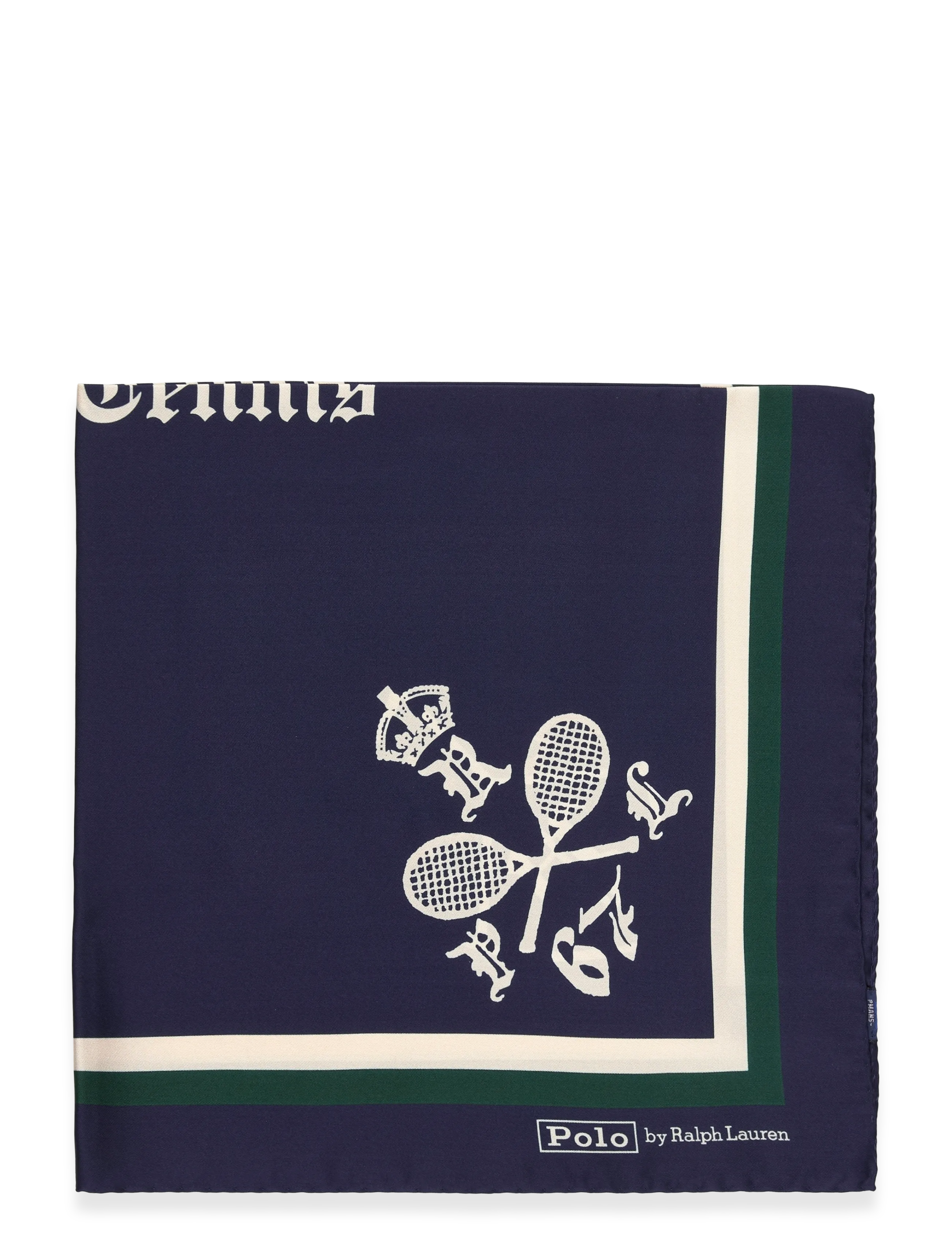 Polo Ralph Lauren - Crest Silk Bandanna - nach anlass kaufen - navy - 1