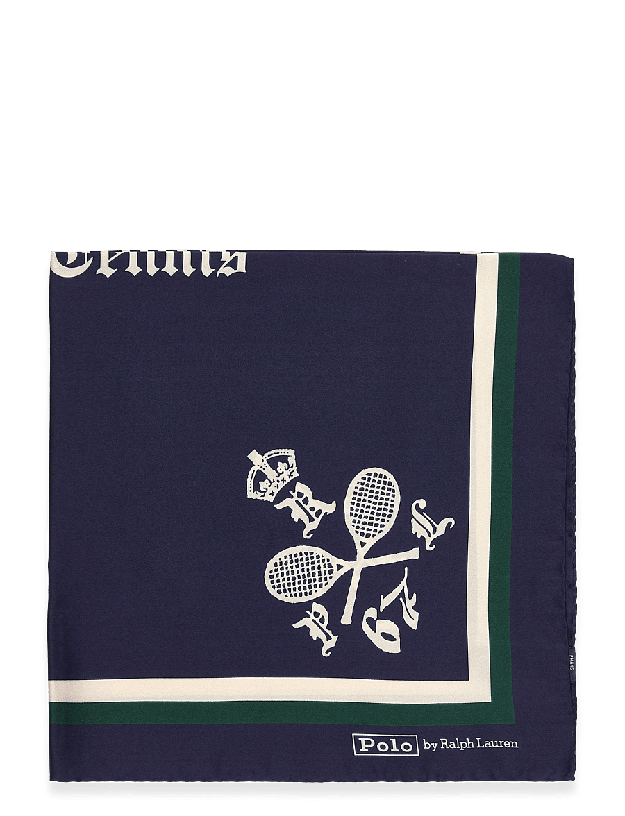 Polo Ralph Lauren - Crest Silk Bandanna - nach anlass kaufen - navy - 1