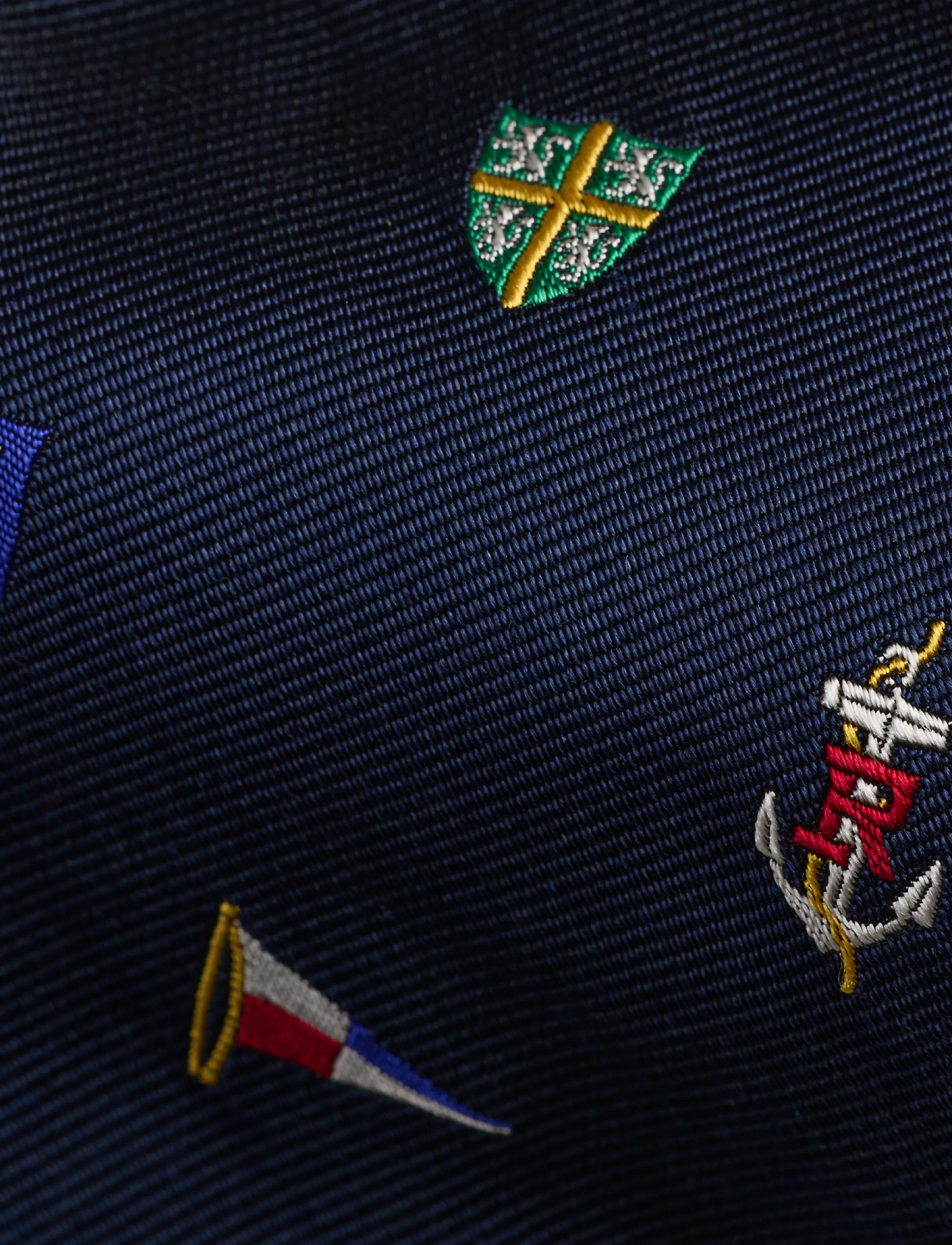 Polo Ralph Lauren - Nautical Silk Repp Tie - cravates - navy multi - 2