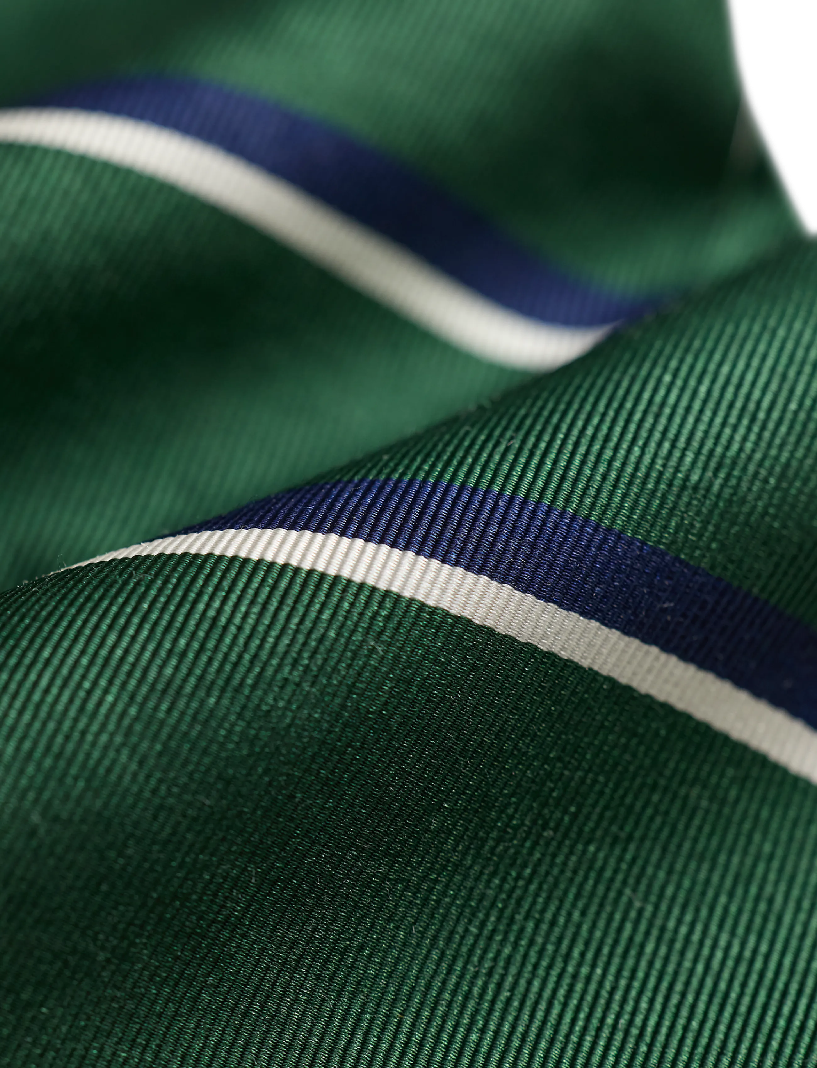 Polo Ralph Lauren - Vintage-Inspired Striped Mogador Tie - cravates - newforest/navy/wh - 1