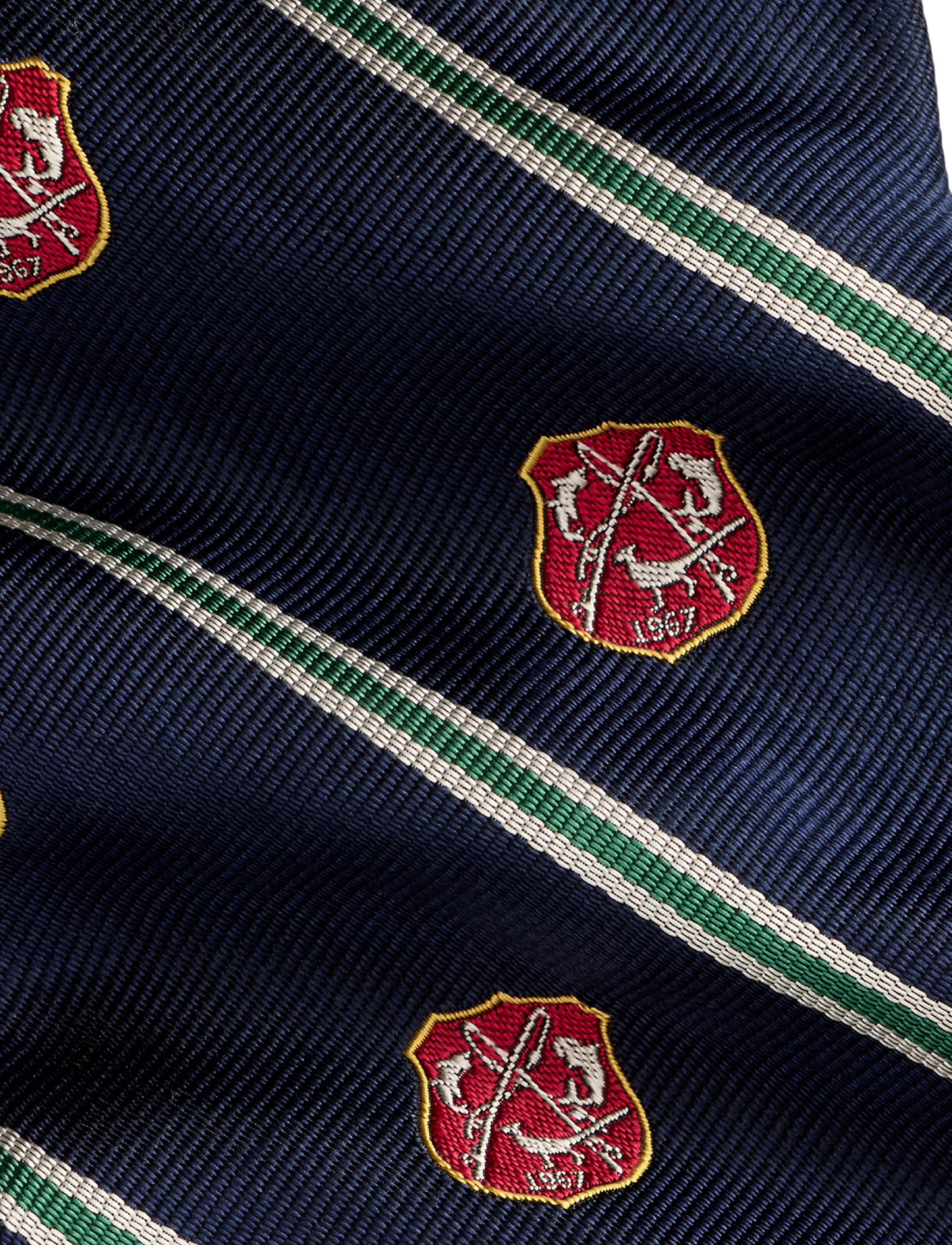 Polo Ralph Lauren - Silk Repp Club Tie - navy - 2
