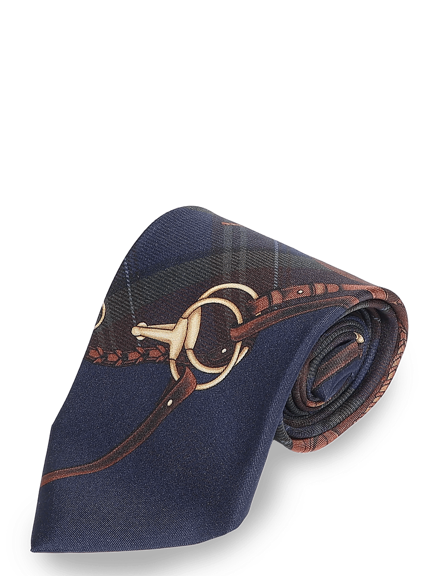 Polo Ralph Lauren - Graduate Equestrian-Plaid Silk Tie - slips - multi - 2