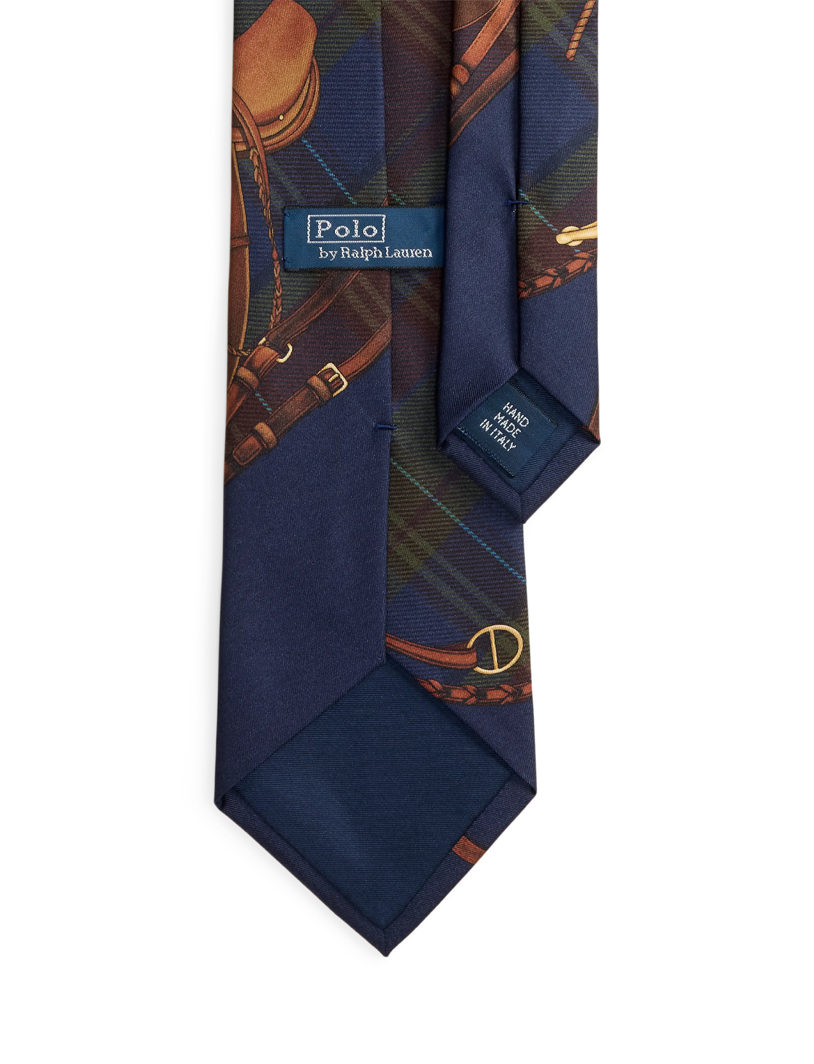 Polo Ralph Lauren - Graduate Equestrian-Plaid Silk Tie - lipsud - multi - 4