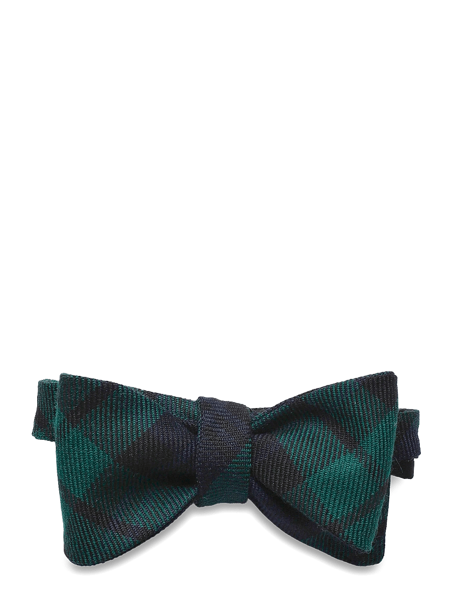 Polo Ralph Lauren - Tartan Wool Bow Tie - kikilipsud - navy/green - 0