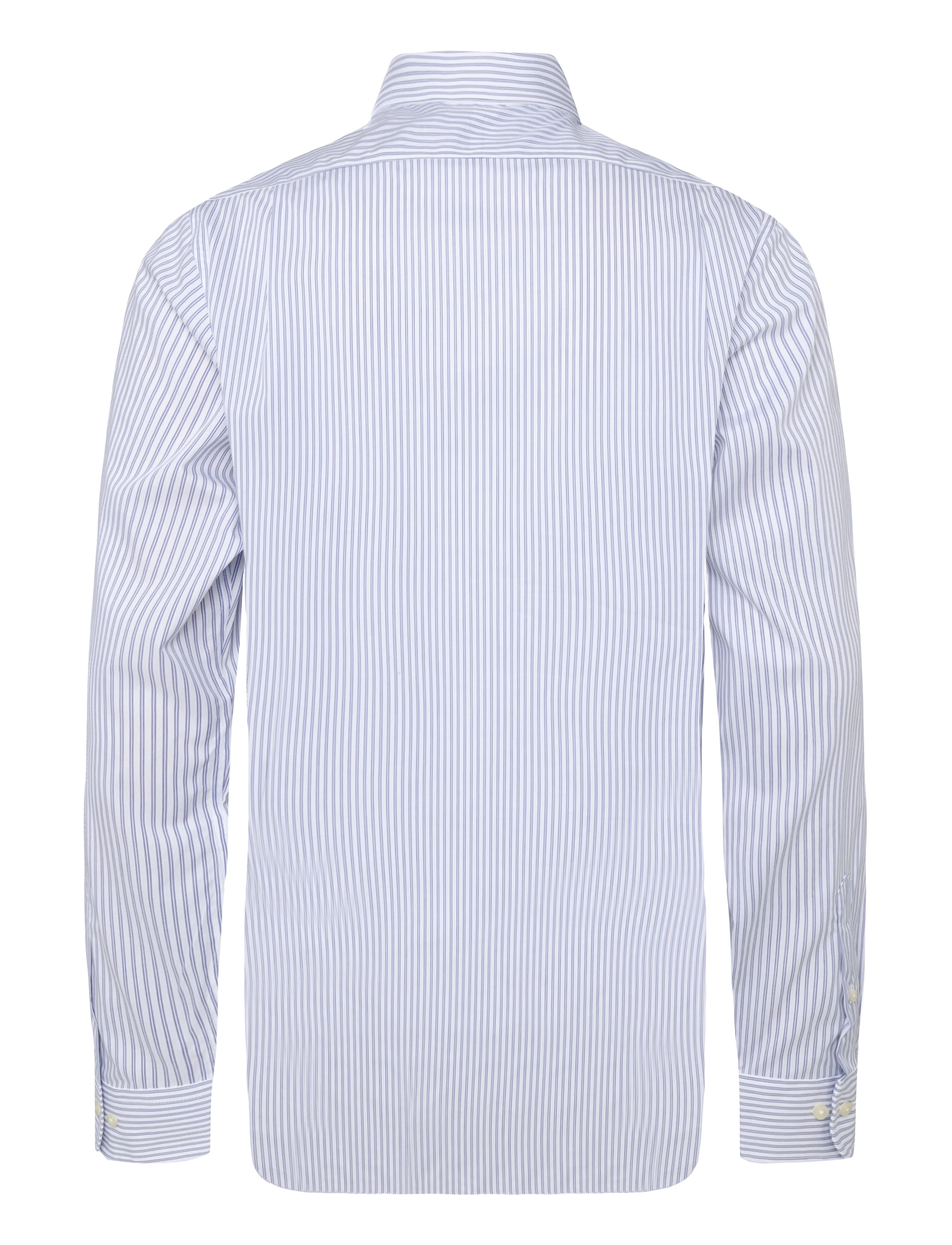 Polo Ralph Lauren - PUREPRESS POPLIN-WVN-SHIRT - triibulised särgid - 7420b white maids - 1