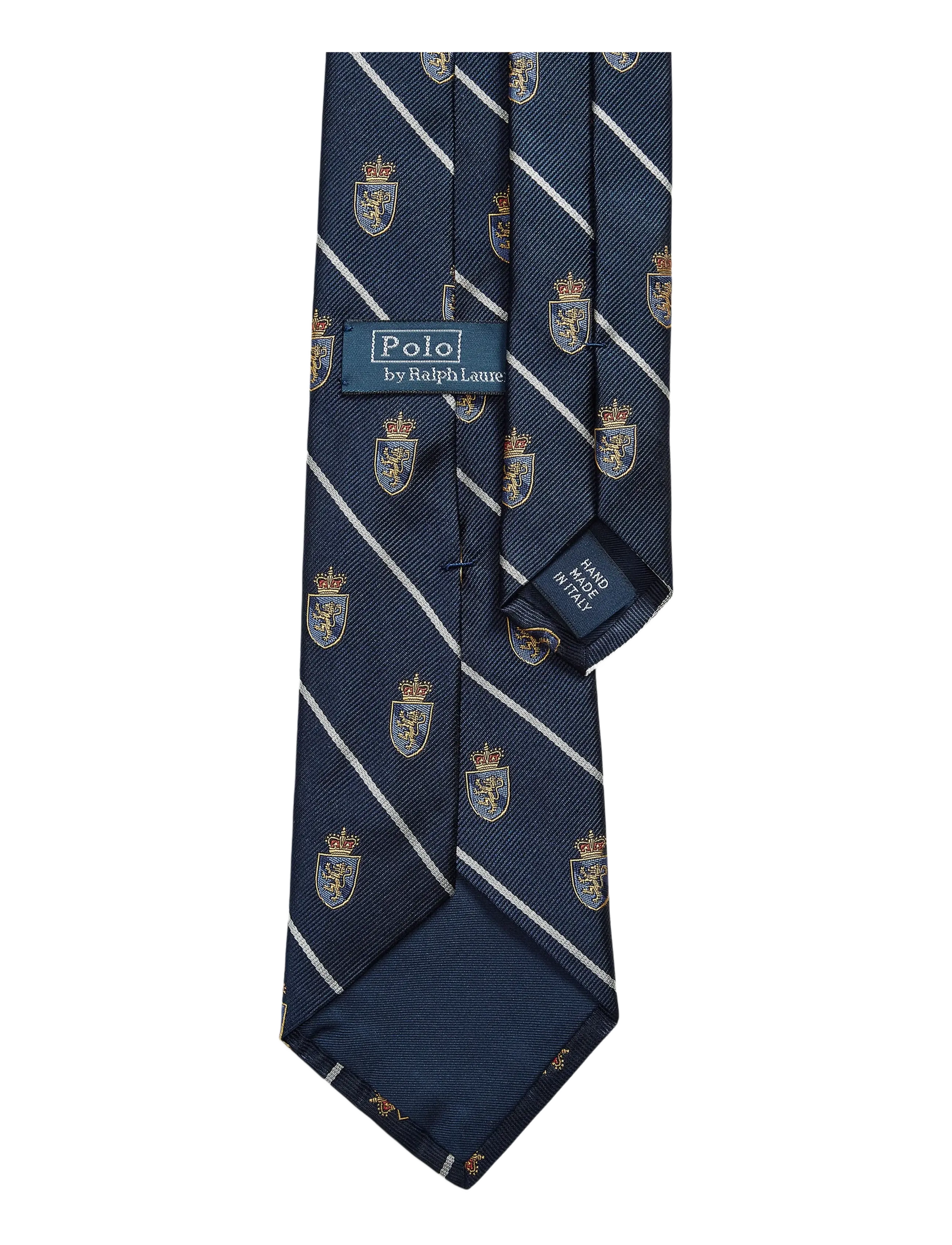 Polo Ralph Lauren - LION WITH CROWN-WVN-NECK TIE - slips - navy - 1