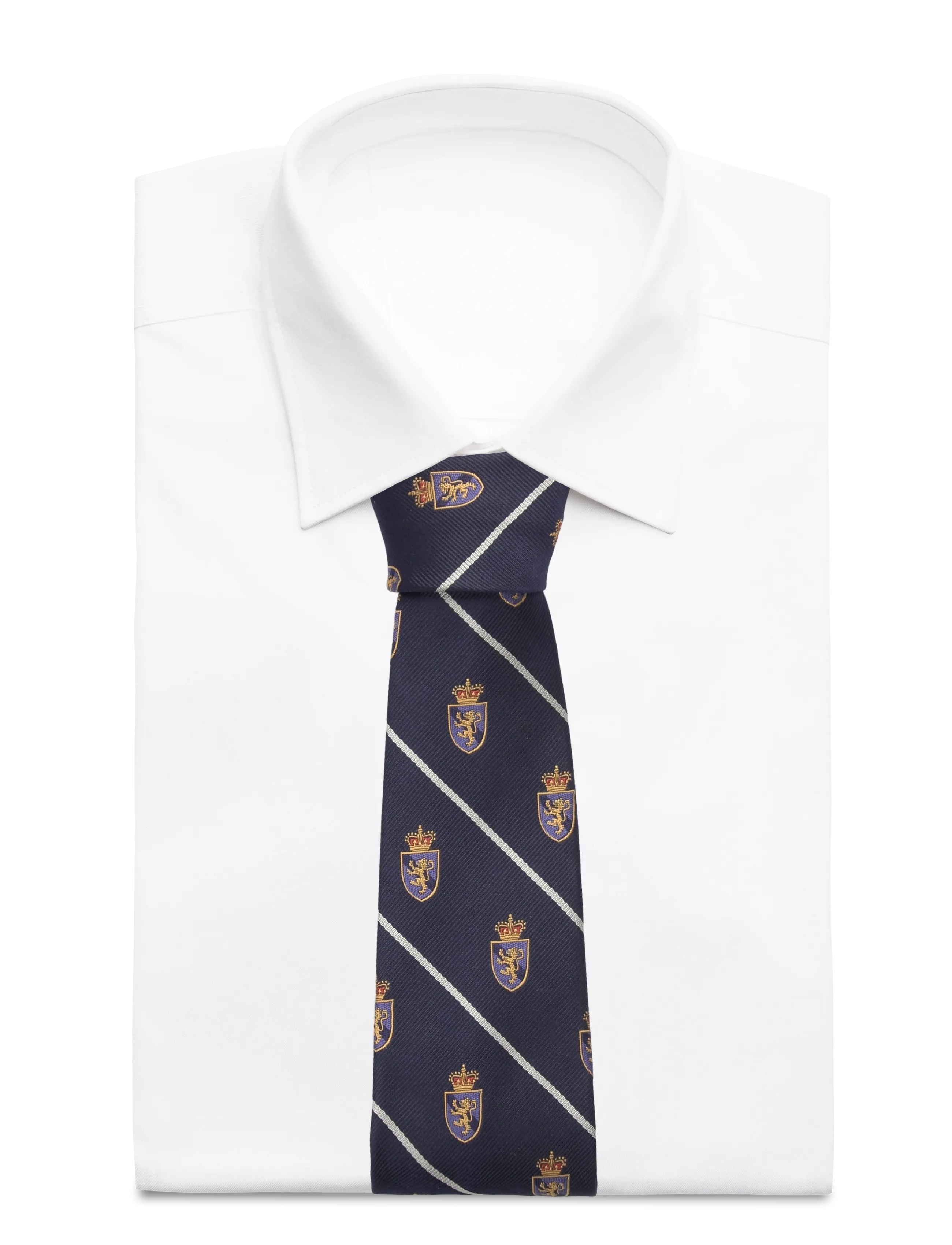 Polo Ralph Lauren - LION WITH CROWN-WVN-NECK TIE - slips - navy - 3