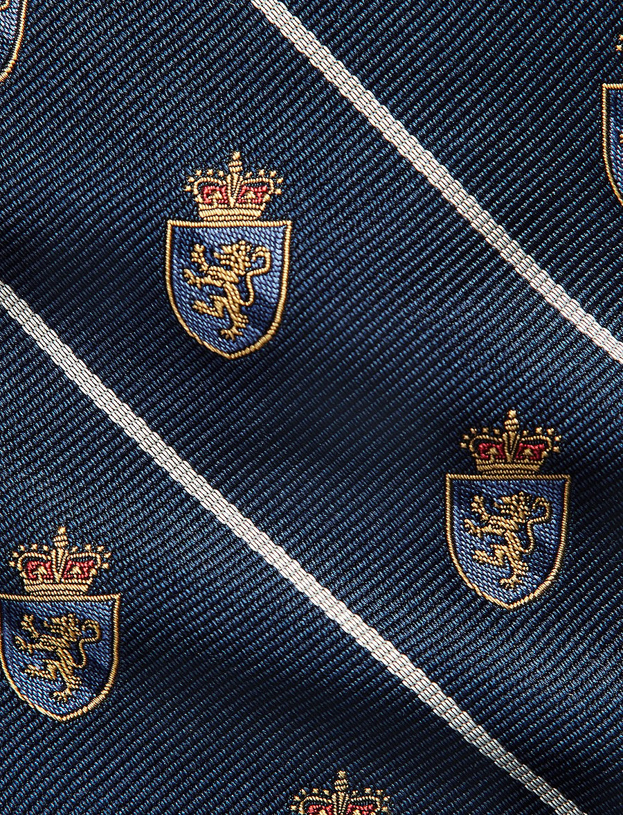 Polo Ralph Lauren - LION WITH CROWN-WVN-NECK TIE - slips - navy - 2