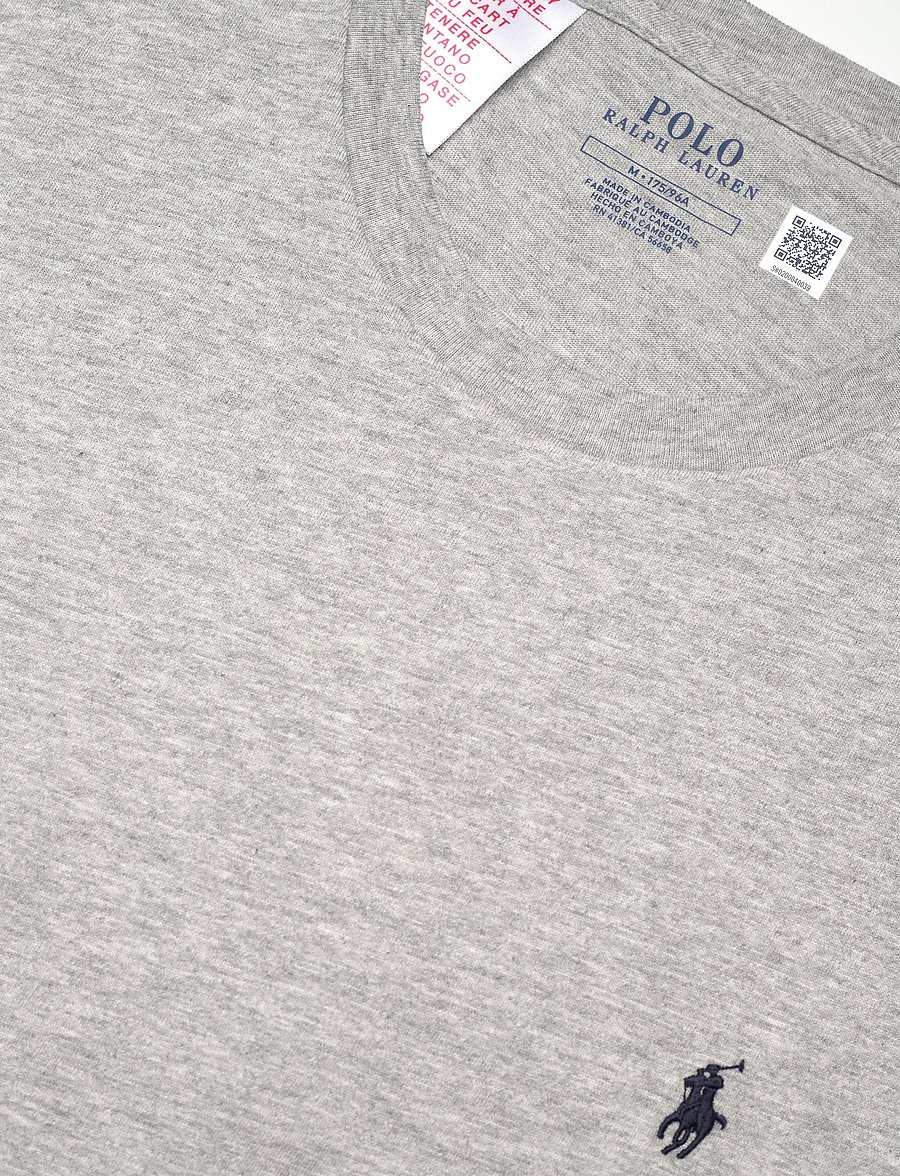 Polo Ralph Lauren - Cotton Jersey Sleep Shirt - pidžaamasärgid - andover heather - 2