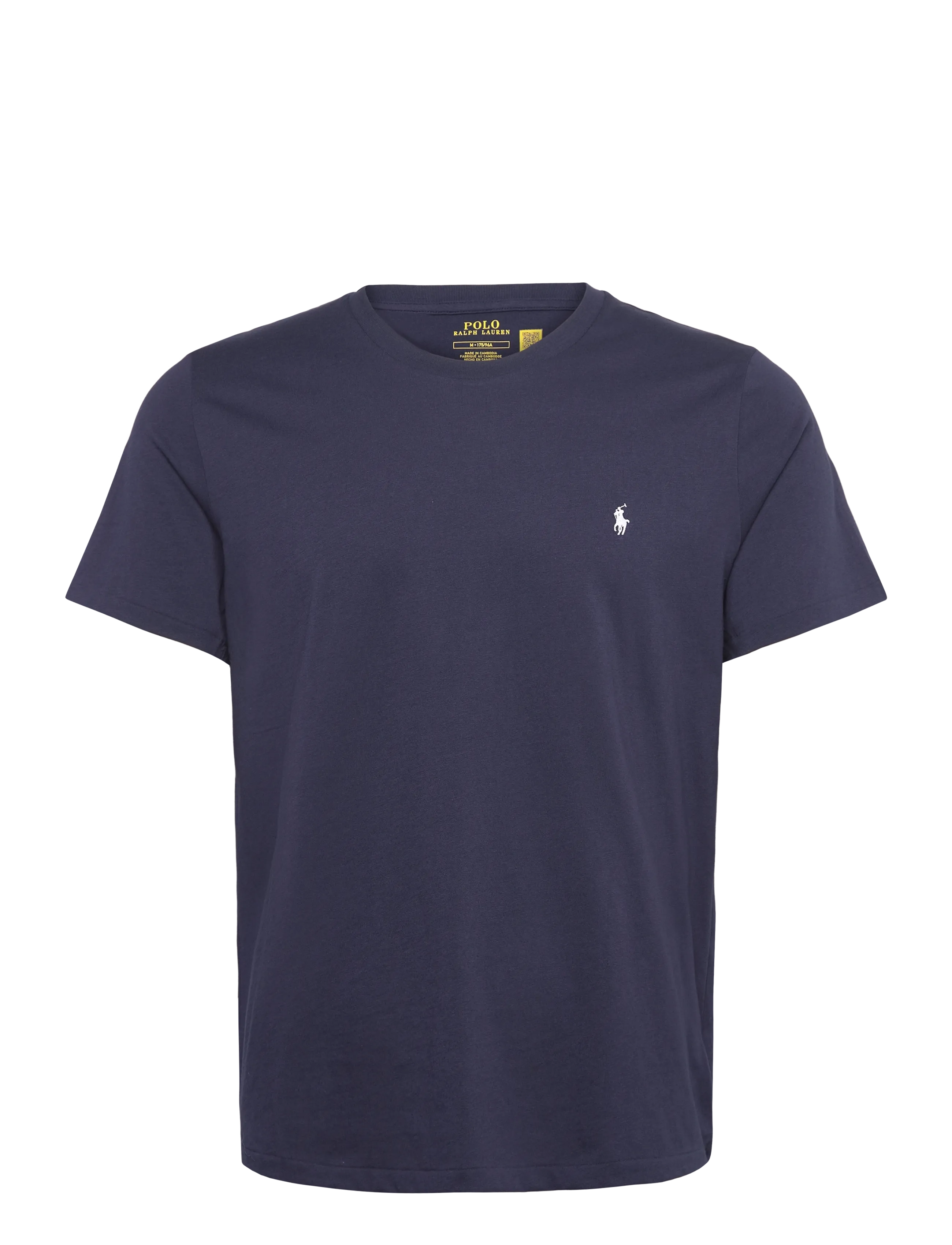 Polo Ralph Lauren BCI LIQUID COTTON-SLE-TOP - Kurzärmelig - CRUISE NAVY / WHI / navy