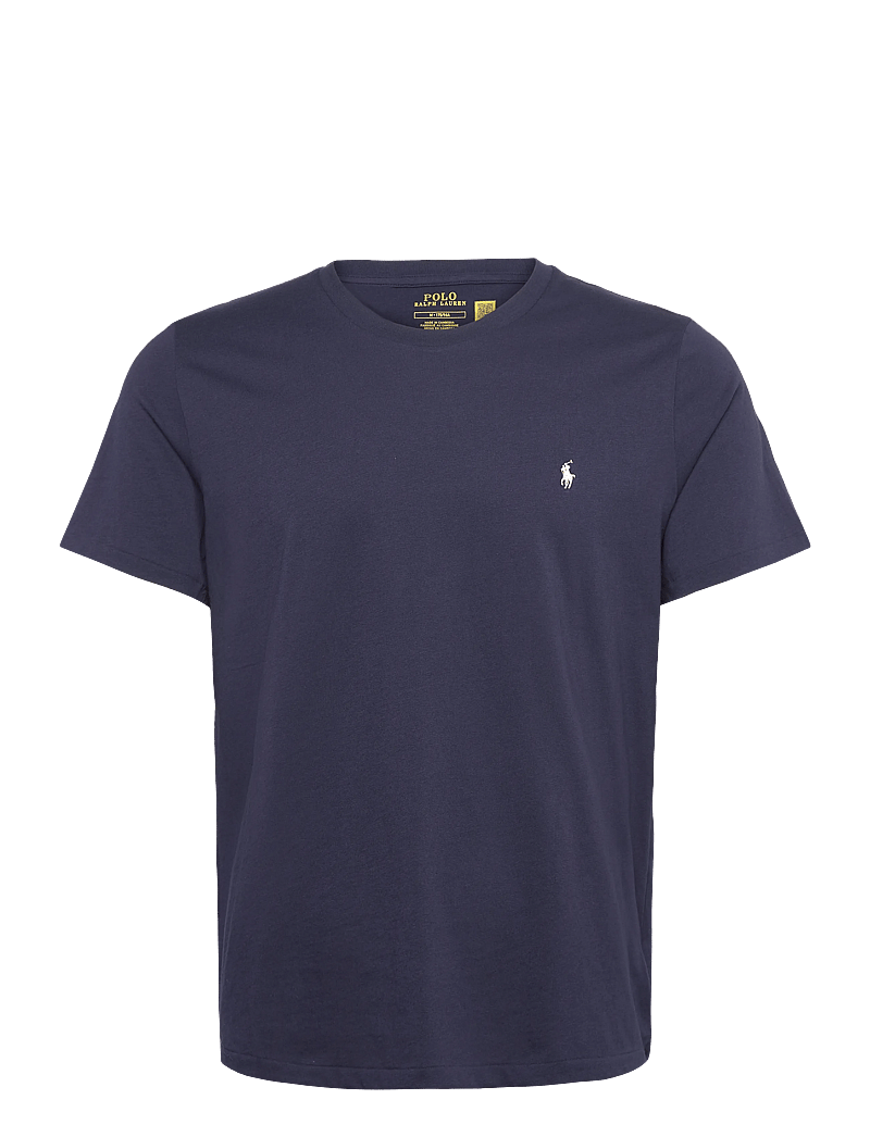 Polo Ralph Lauren - Cotton Jersey Sleep Shirt - pyjama tops - cruise navy / whi - 0